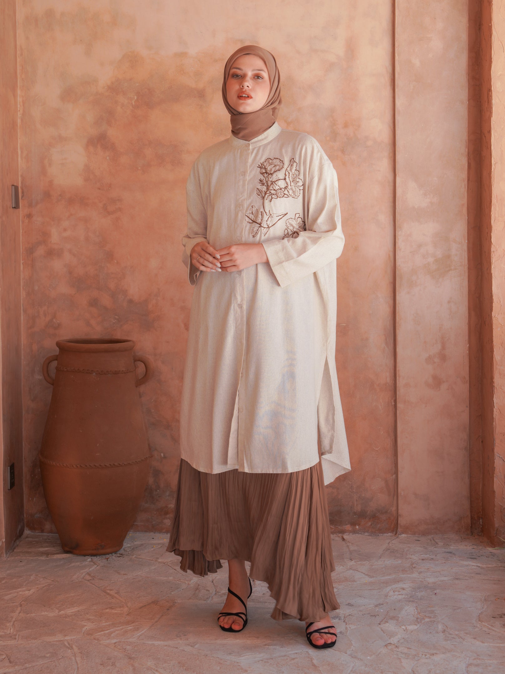 Prissy Tunic Beige