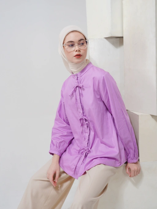 Image of Seza Shirt Light Purple