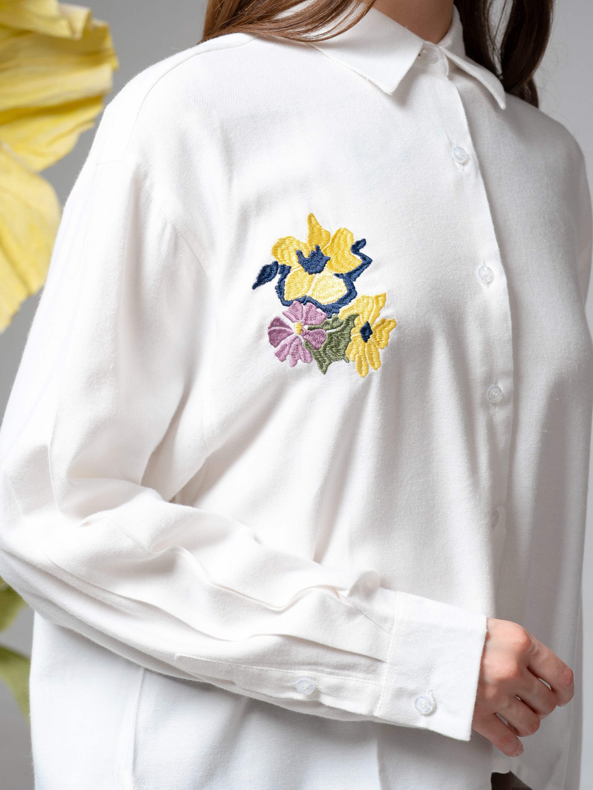 Bevaley Shirt White