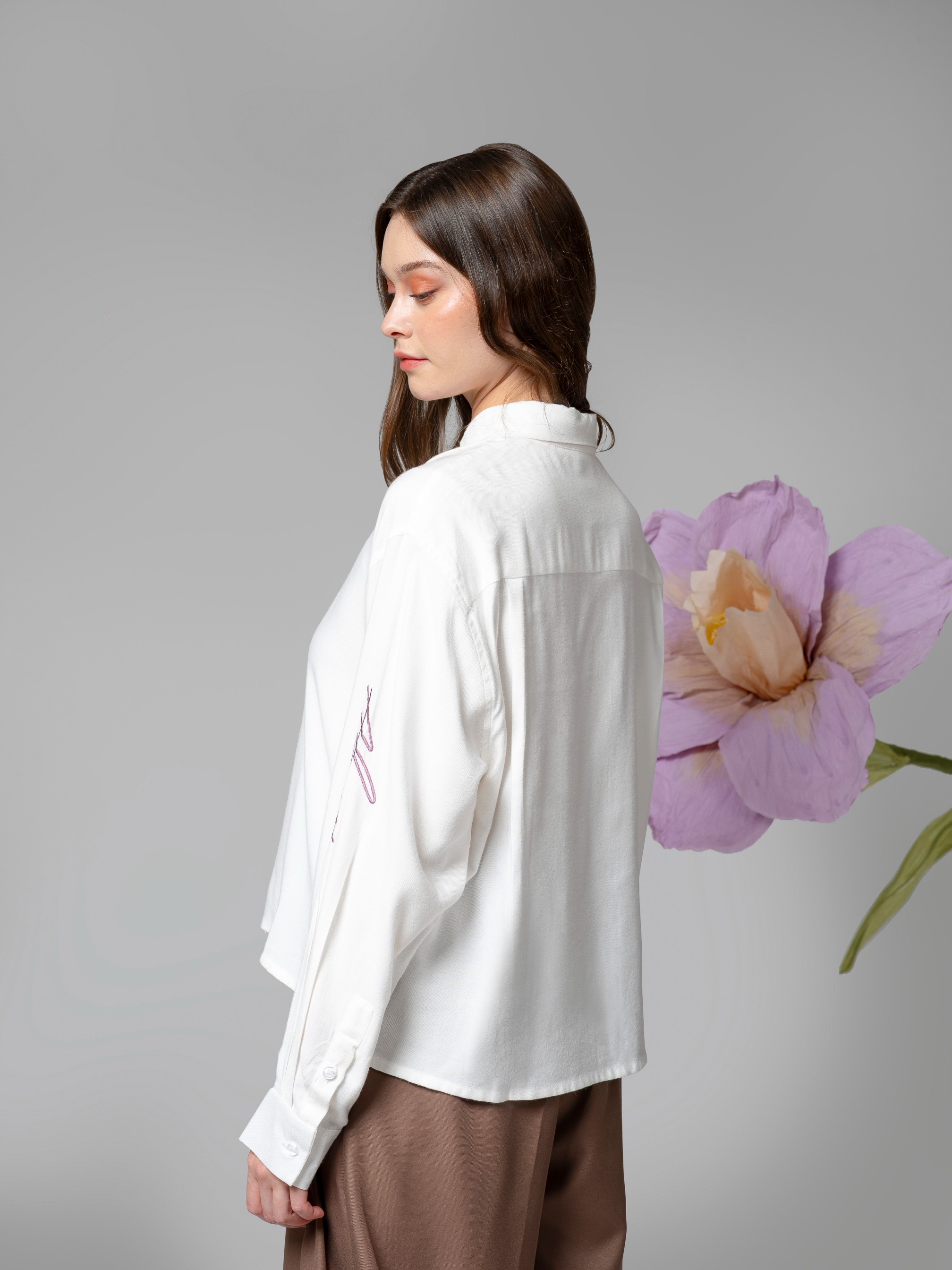 Bevaley Shirt White