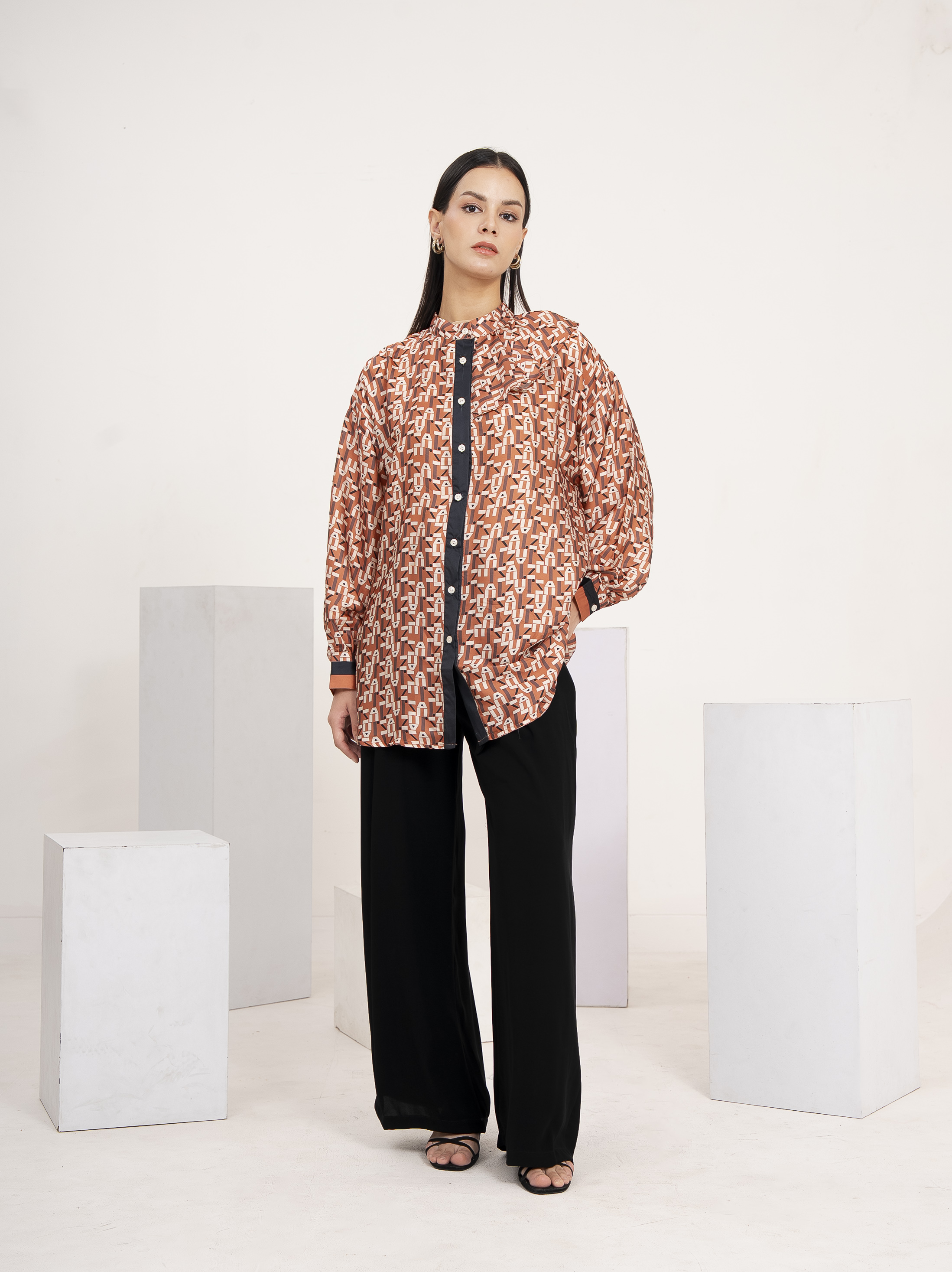 Abby Shirt Orange