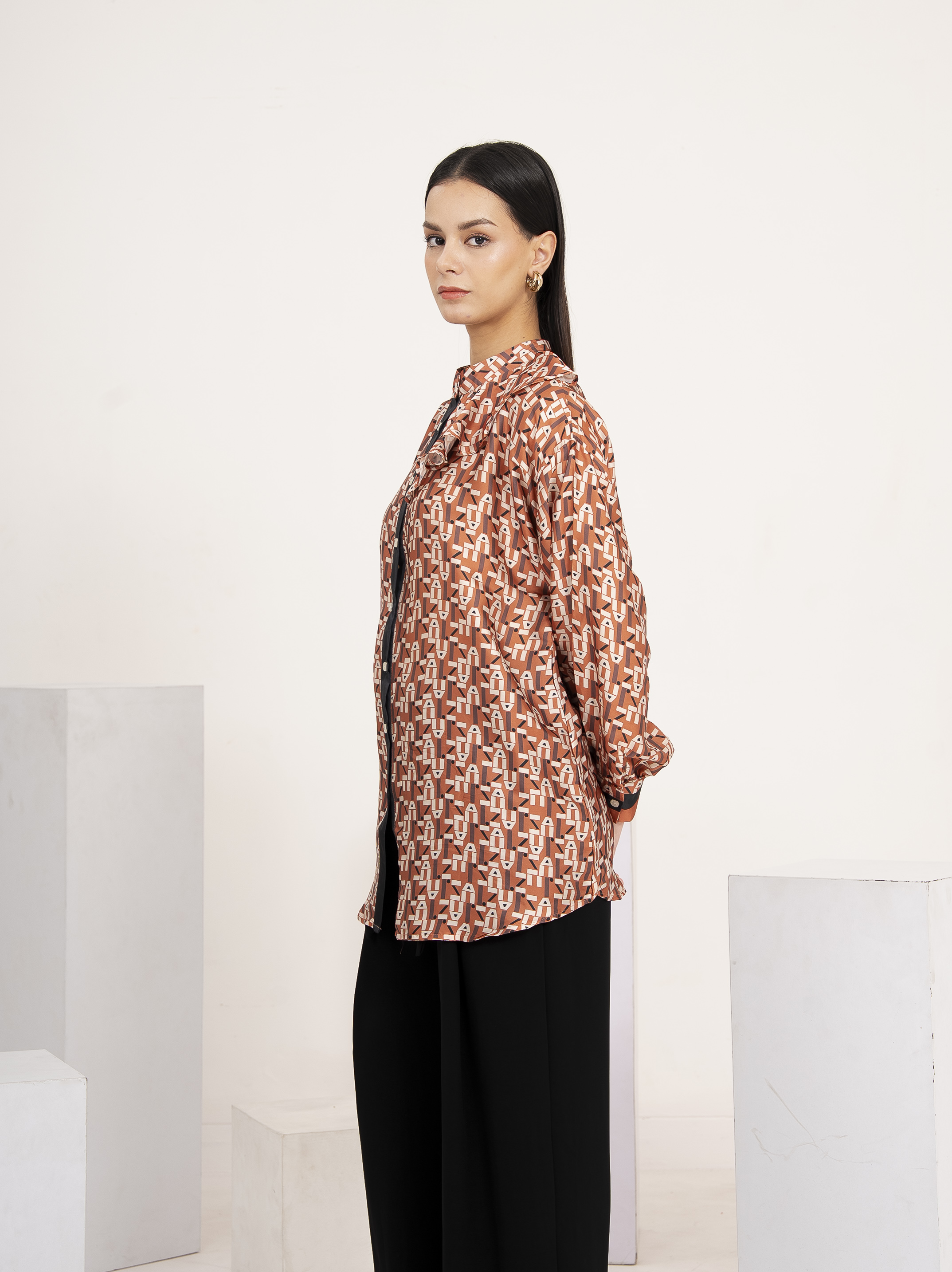 Abby Shirt Orange