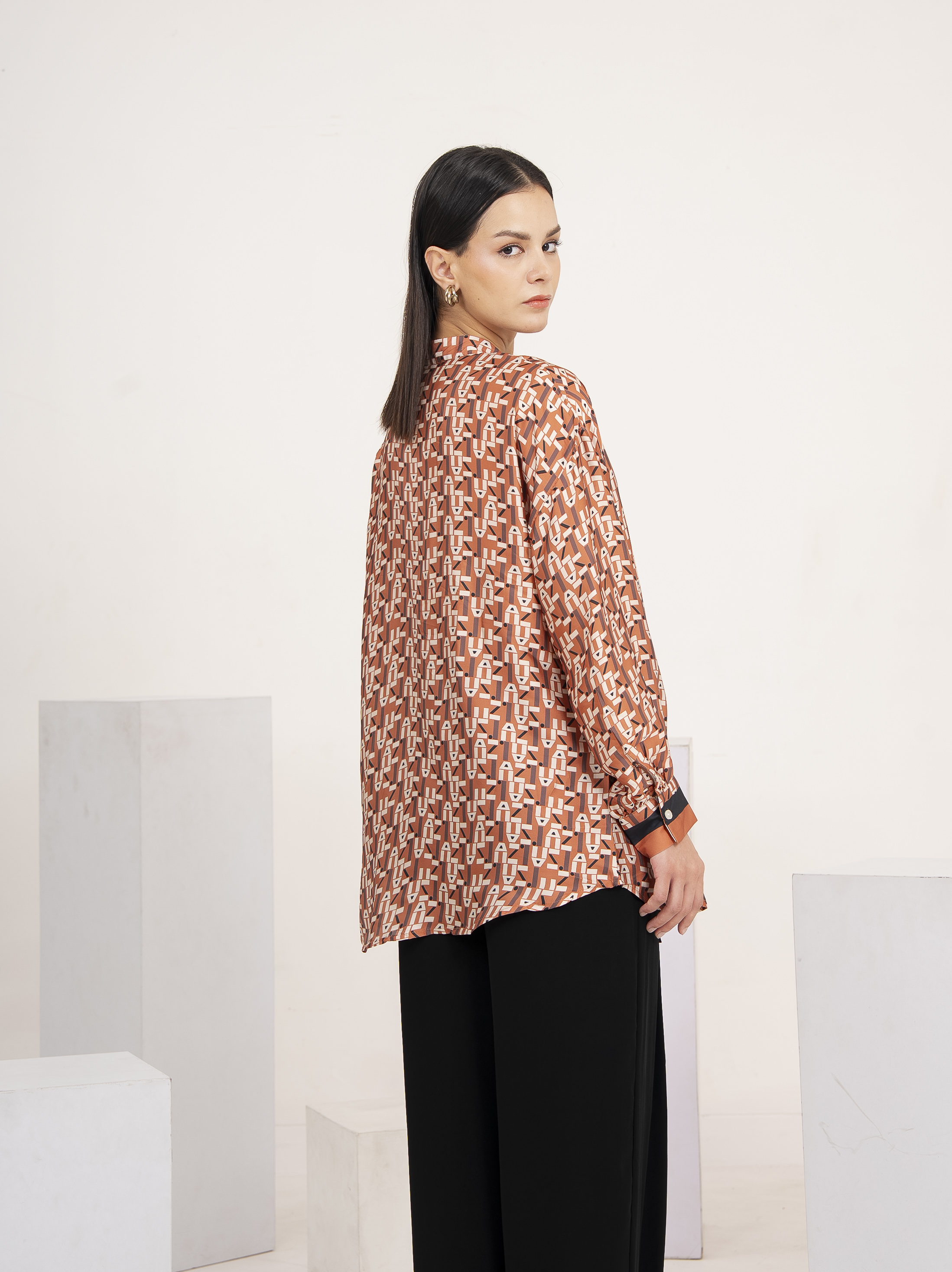 Abby Shirt Orange