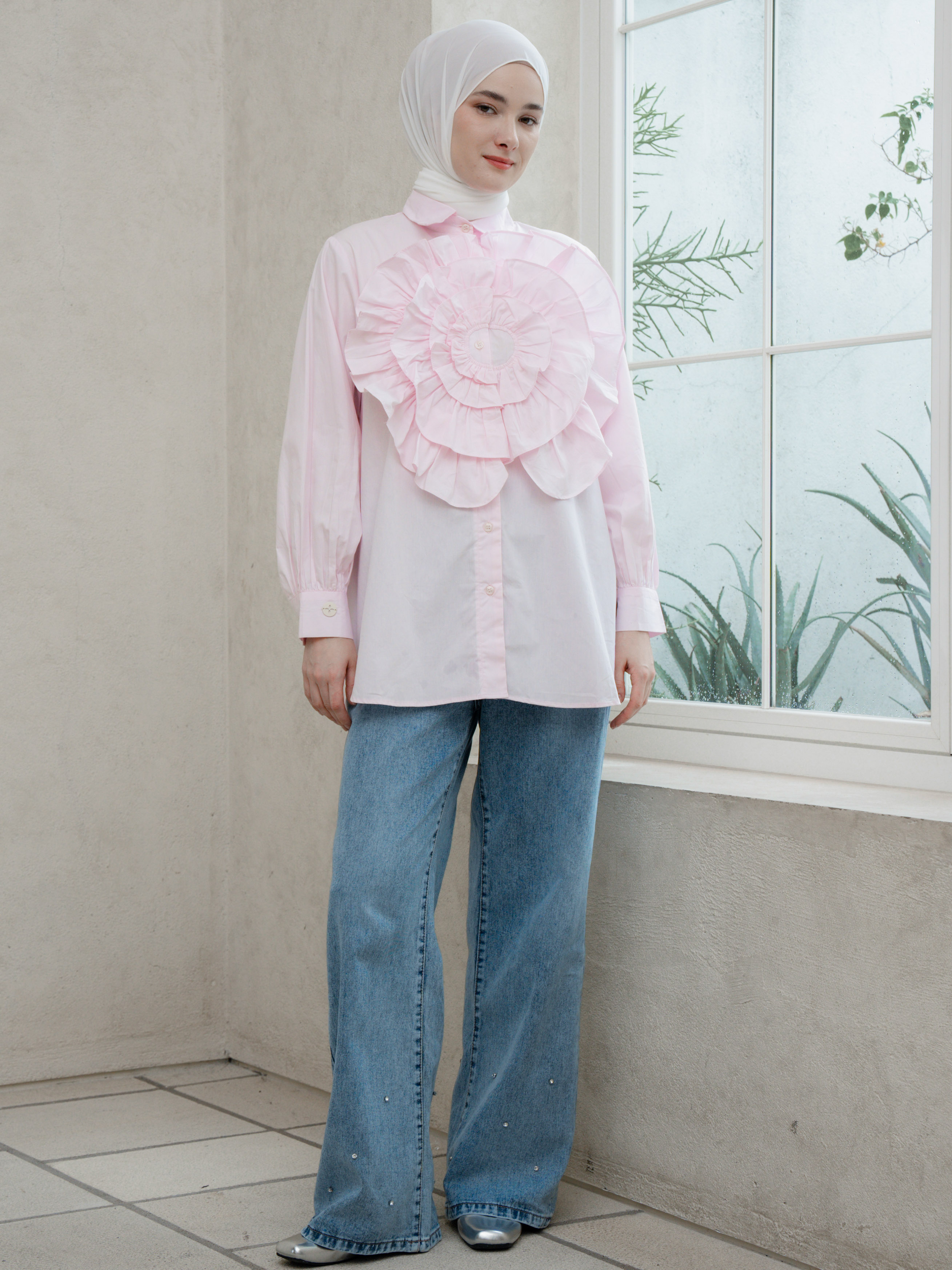 Jess Top Light Pink