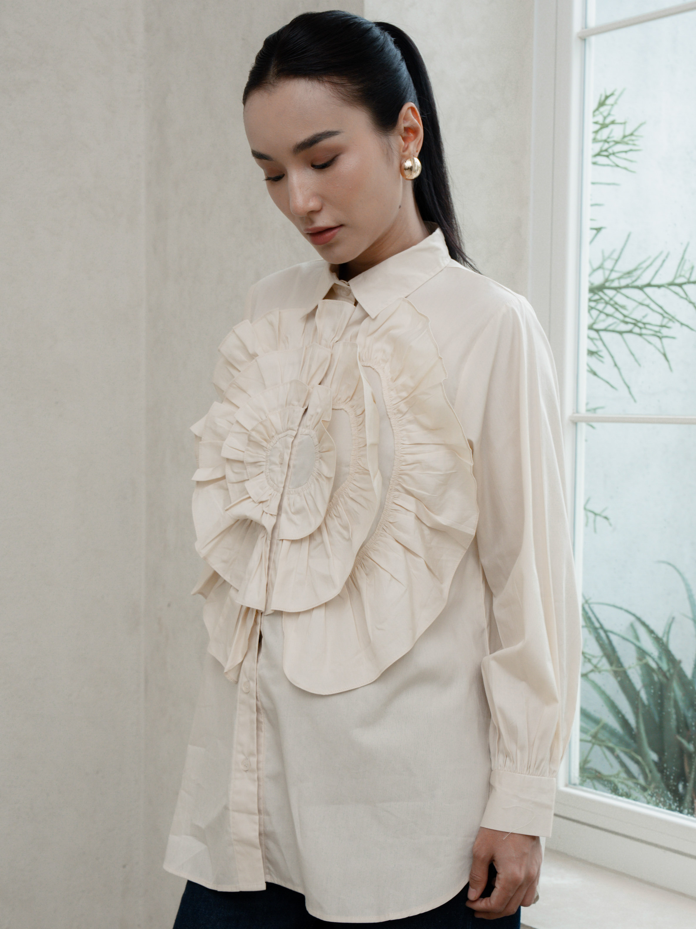 Jess Top Creme