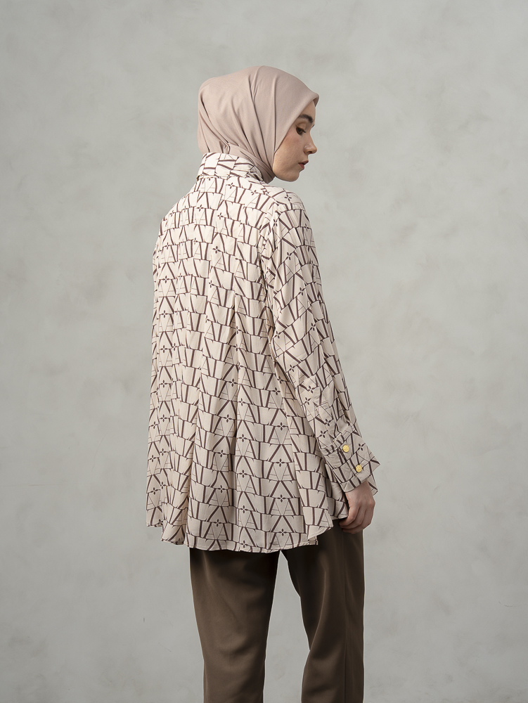 Laiqa Shirt Beige