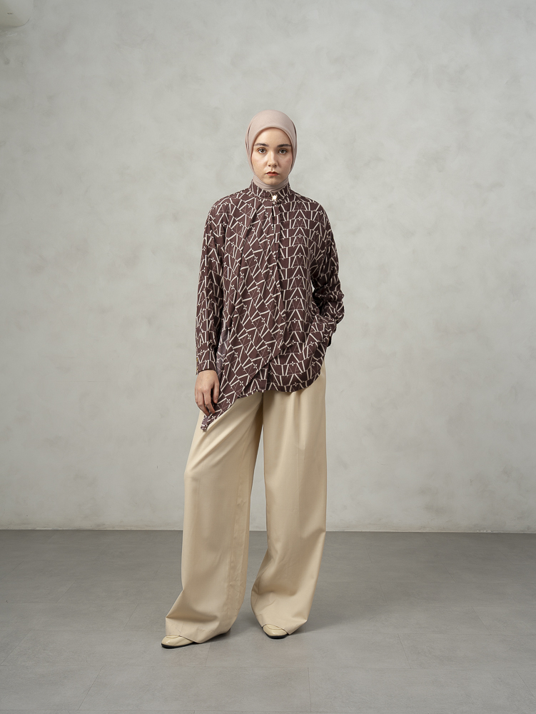 Liora Shirt Maroon