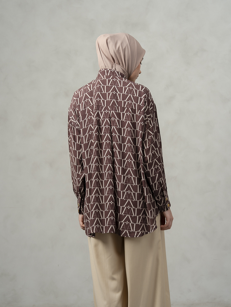 Liora Shirt Maroon