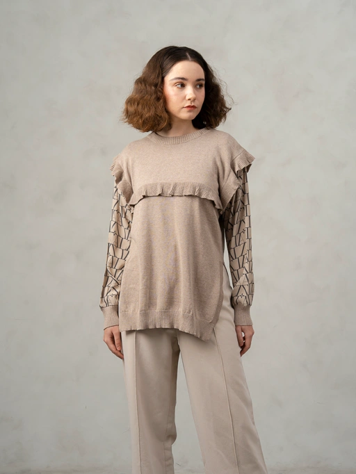 Image of Leysika Sweatshirt Beige