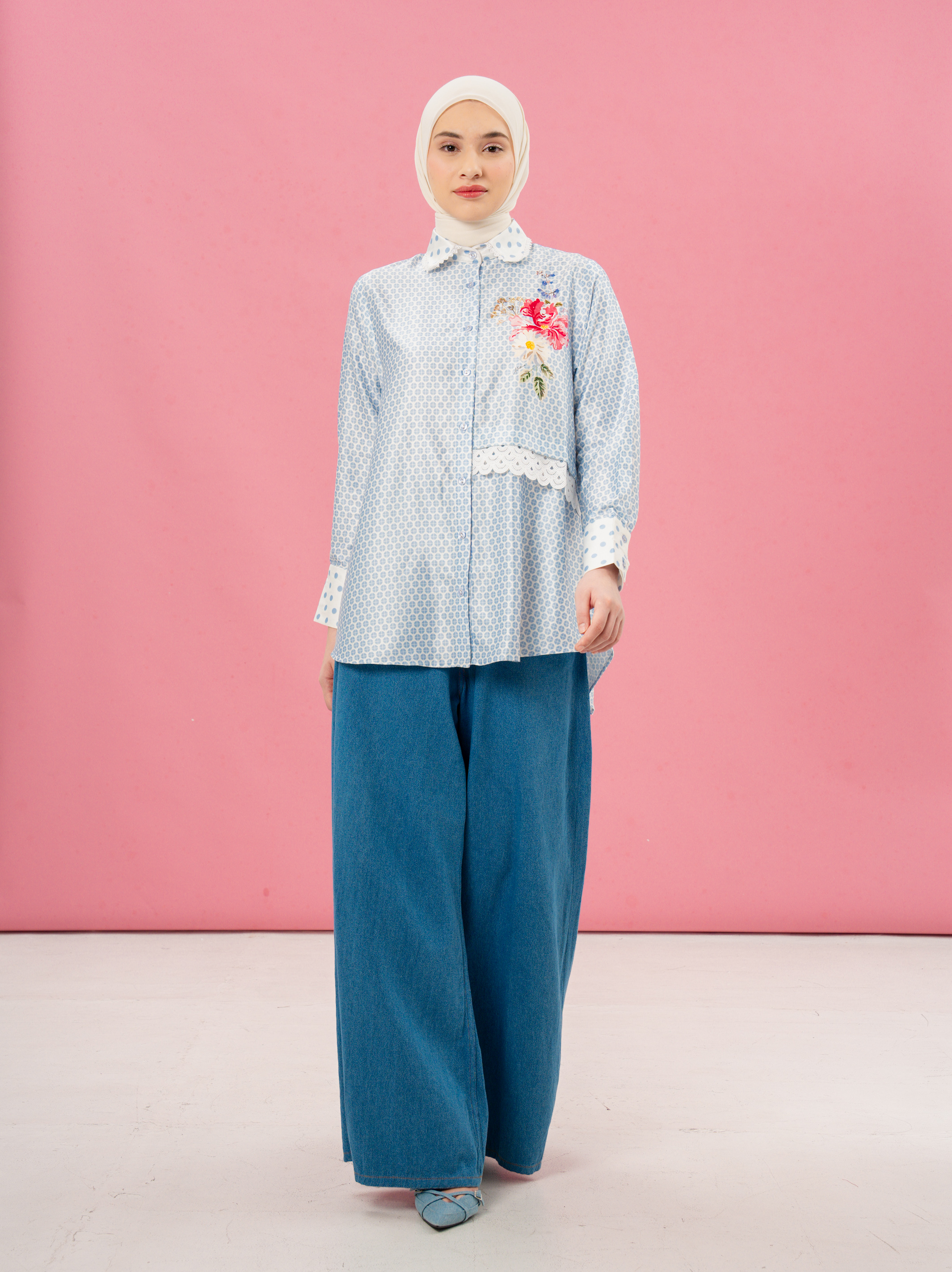 Frey Shirt Light Blue