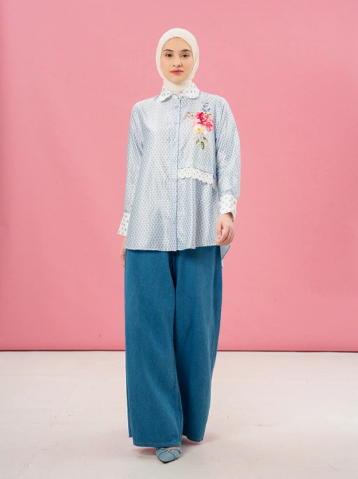 Image of Frey Shirt Light Blue