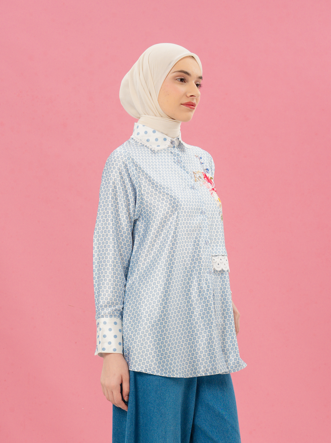 Frey Shirt Light Blue