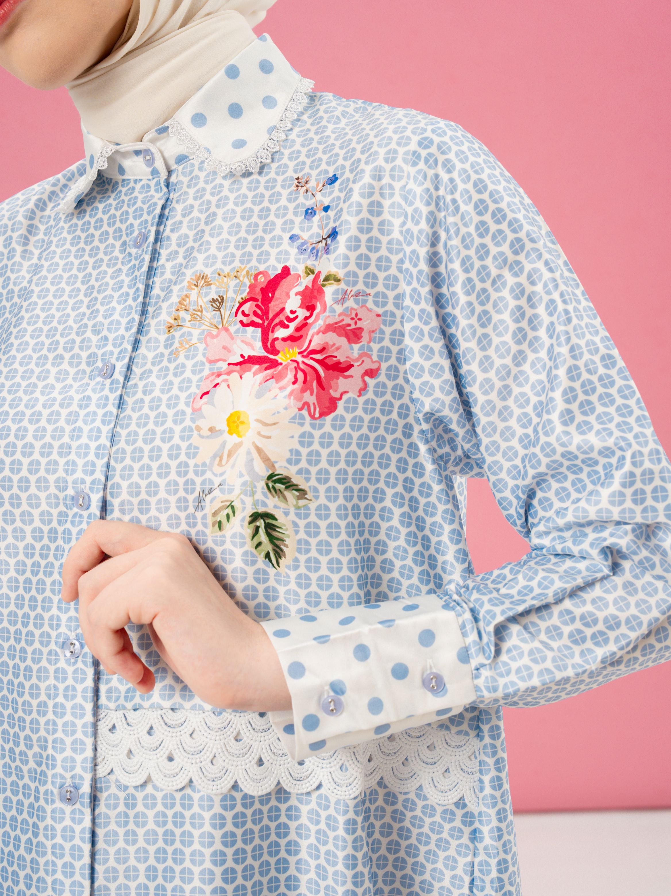 Frey Shirt Light Blue