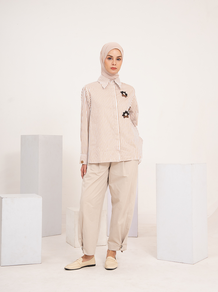 Amara Shirt Brown