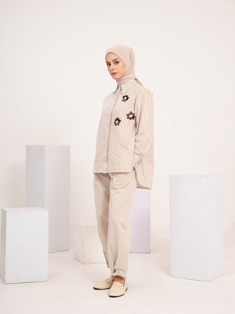 Amara Shirt Brown