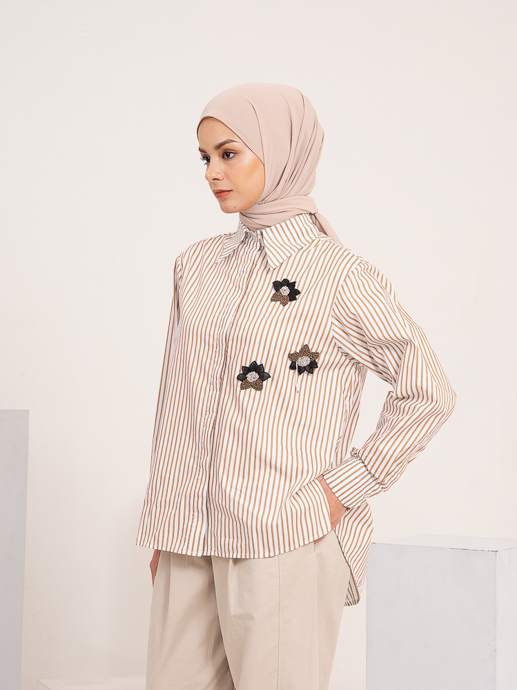 Amara Shirt Brown