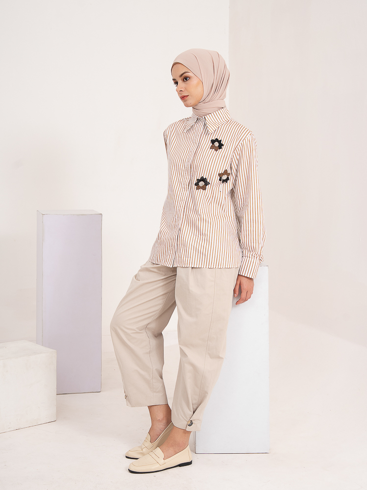 Amara Shirt Brown