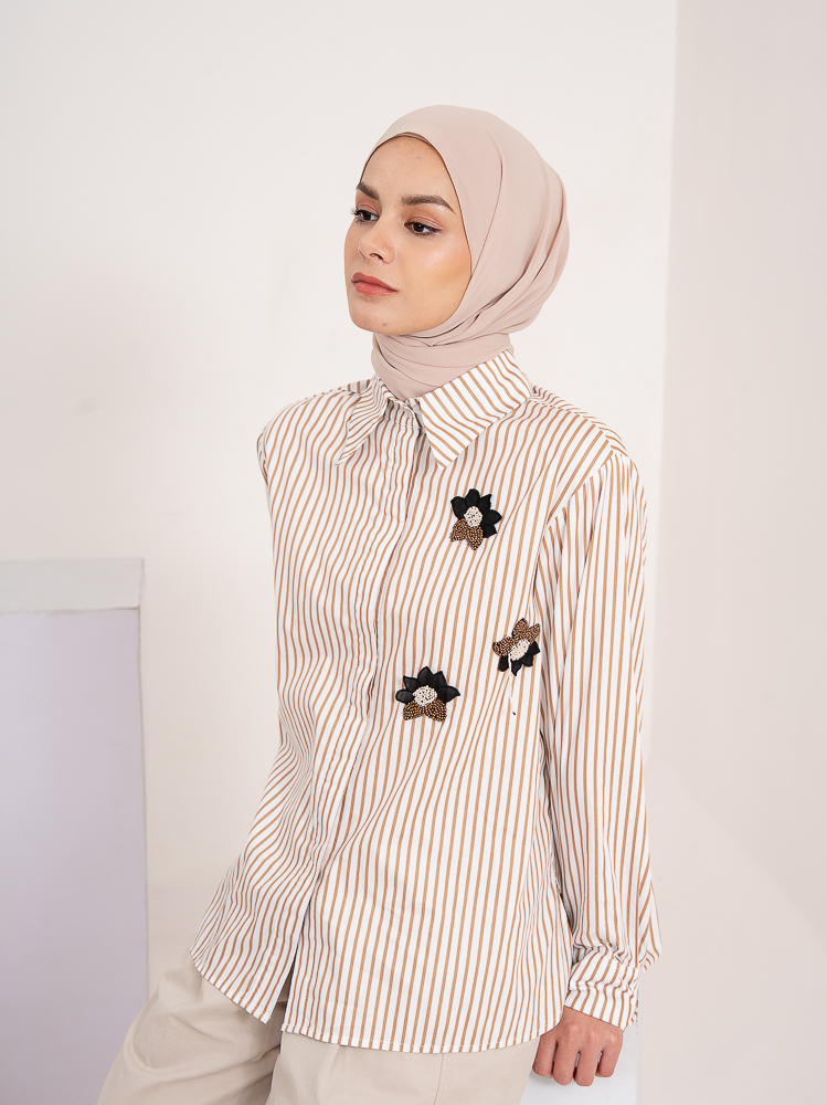 Amara Shirt Brown