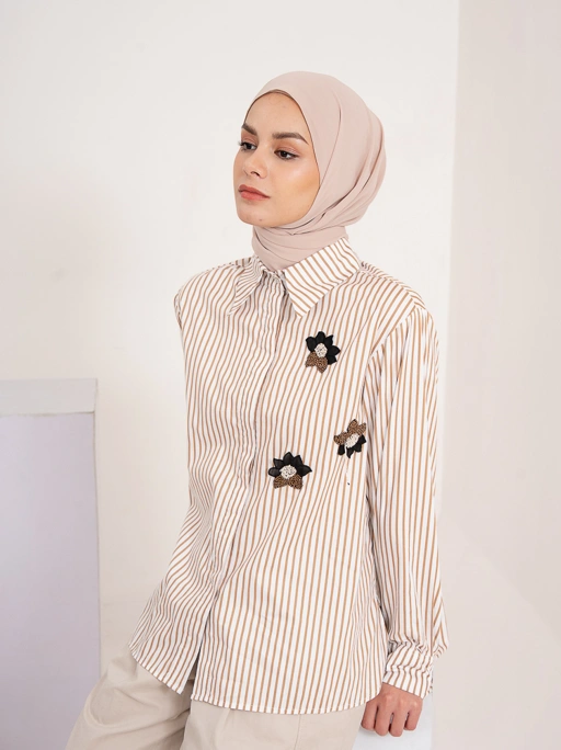 Amara Shirt Brown