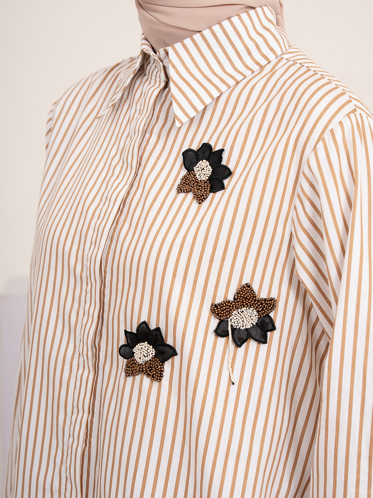 Amara Shirt Brown
