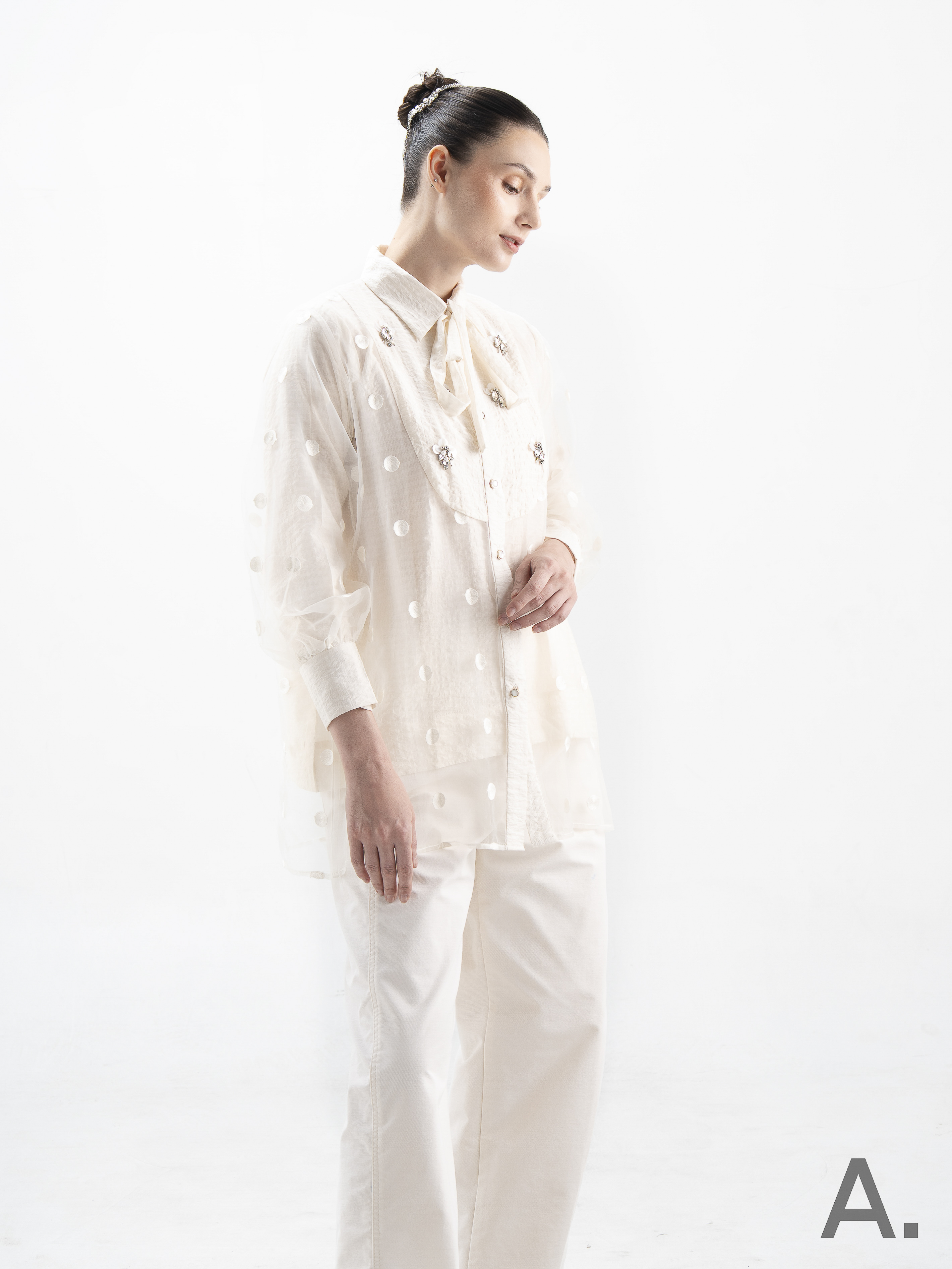 Becka Shirt Creme