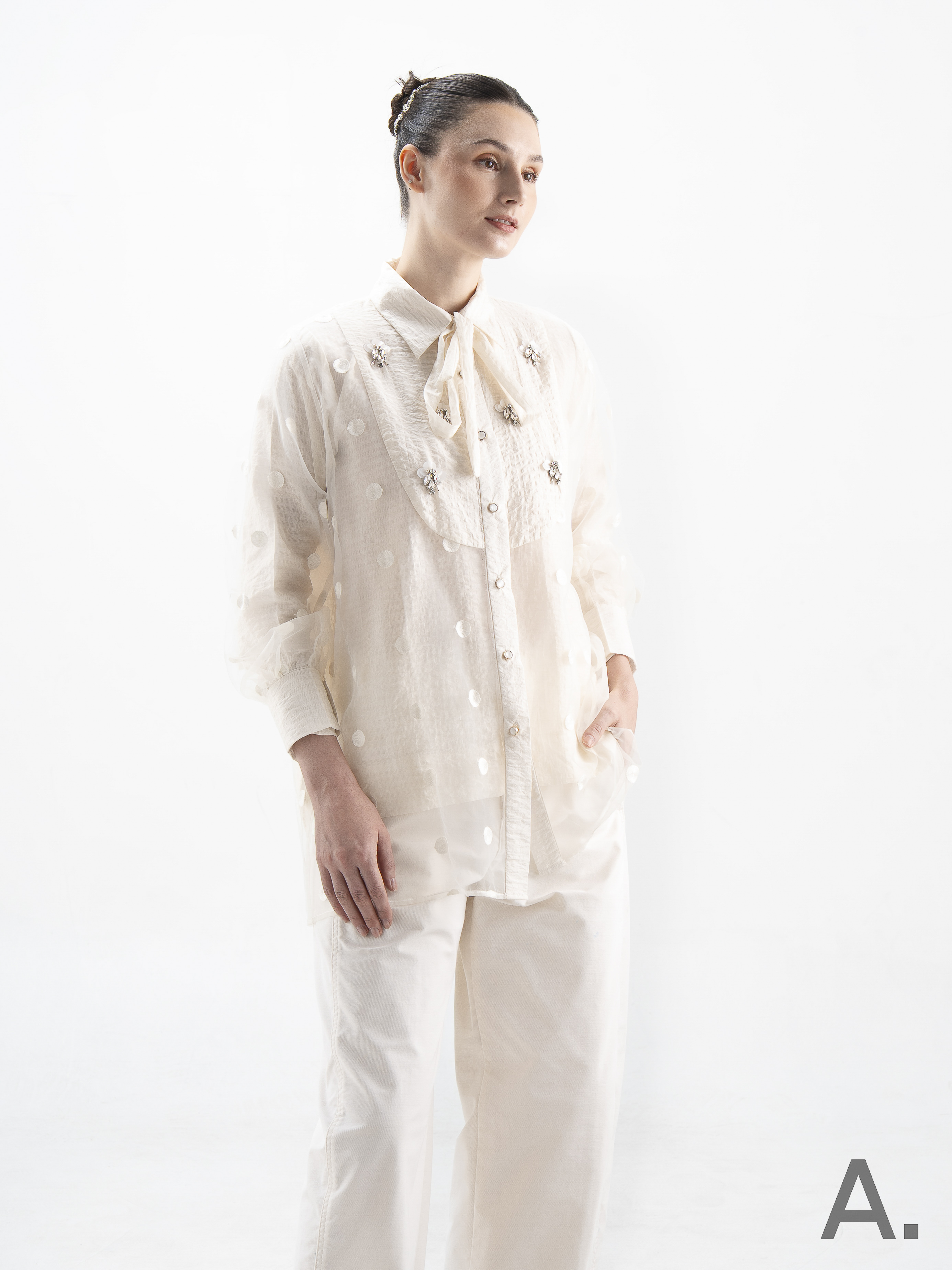 Becka Shirt Creme