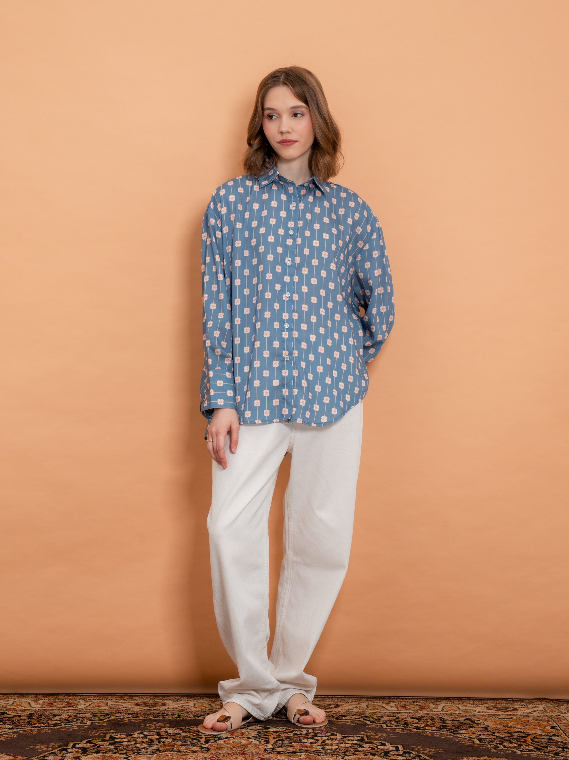 Alinne Shirt Blue