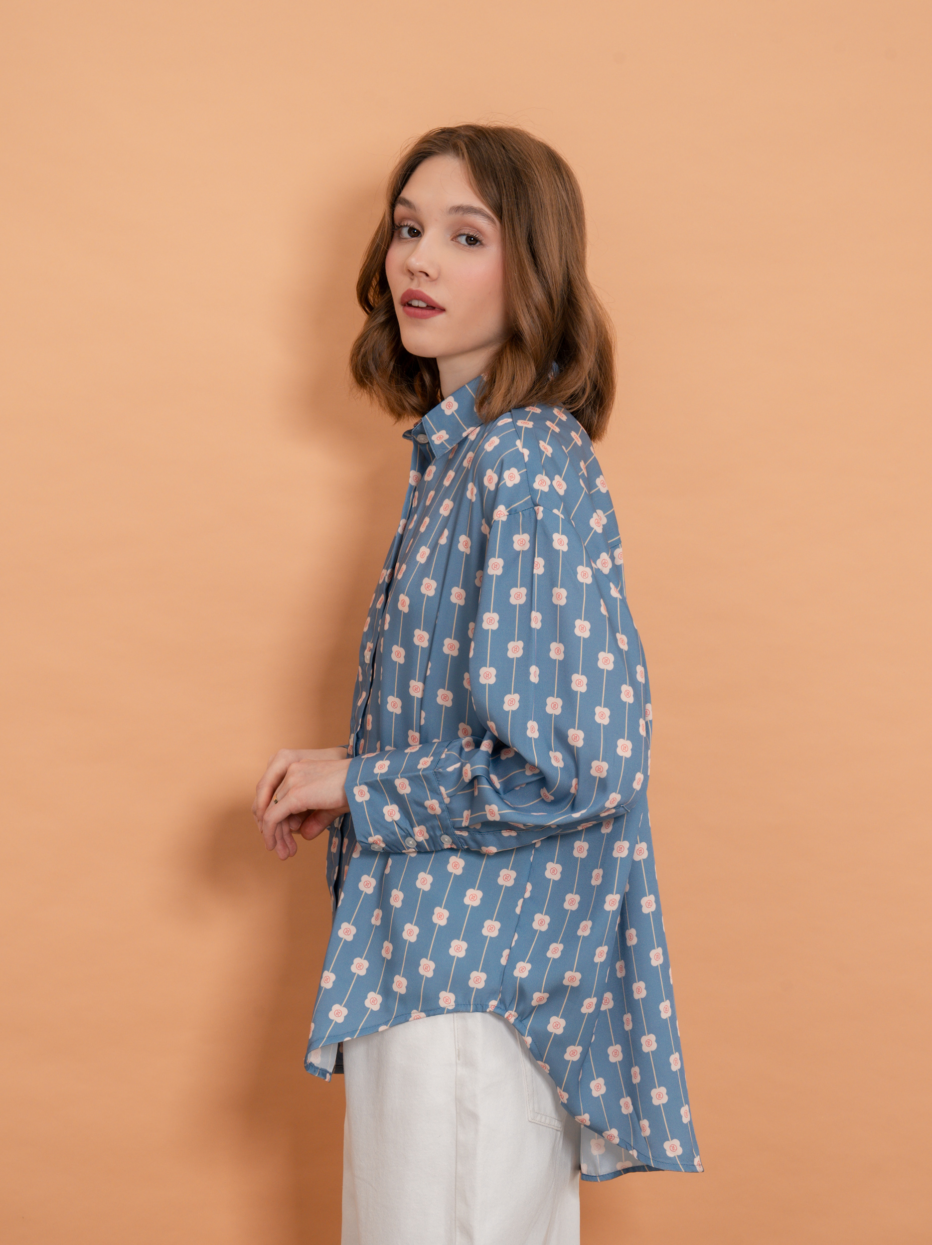 Alinne Shirt Blue