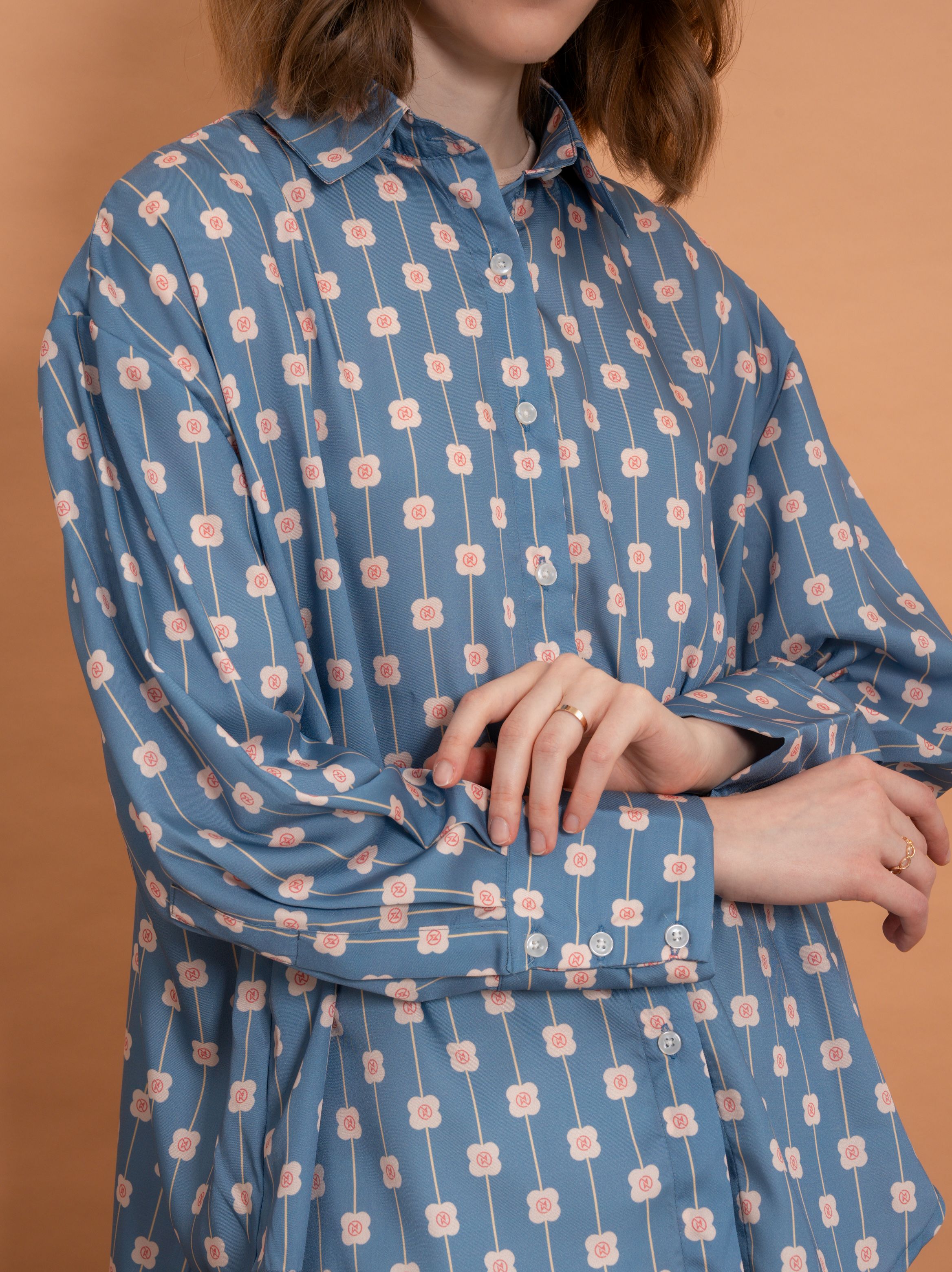 Alinne Shirt Blue