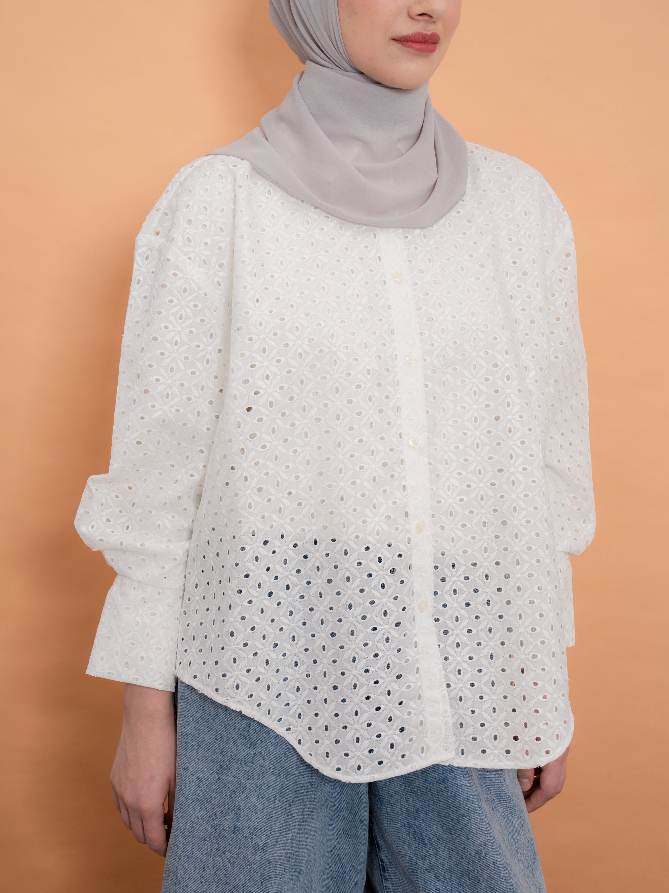 Alinne Shirt Broken White