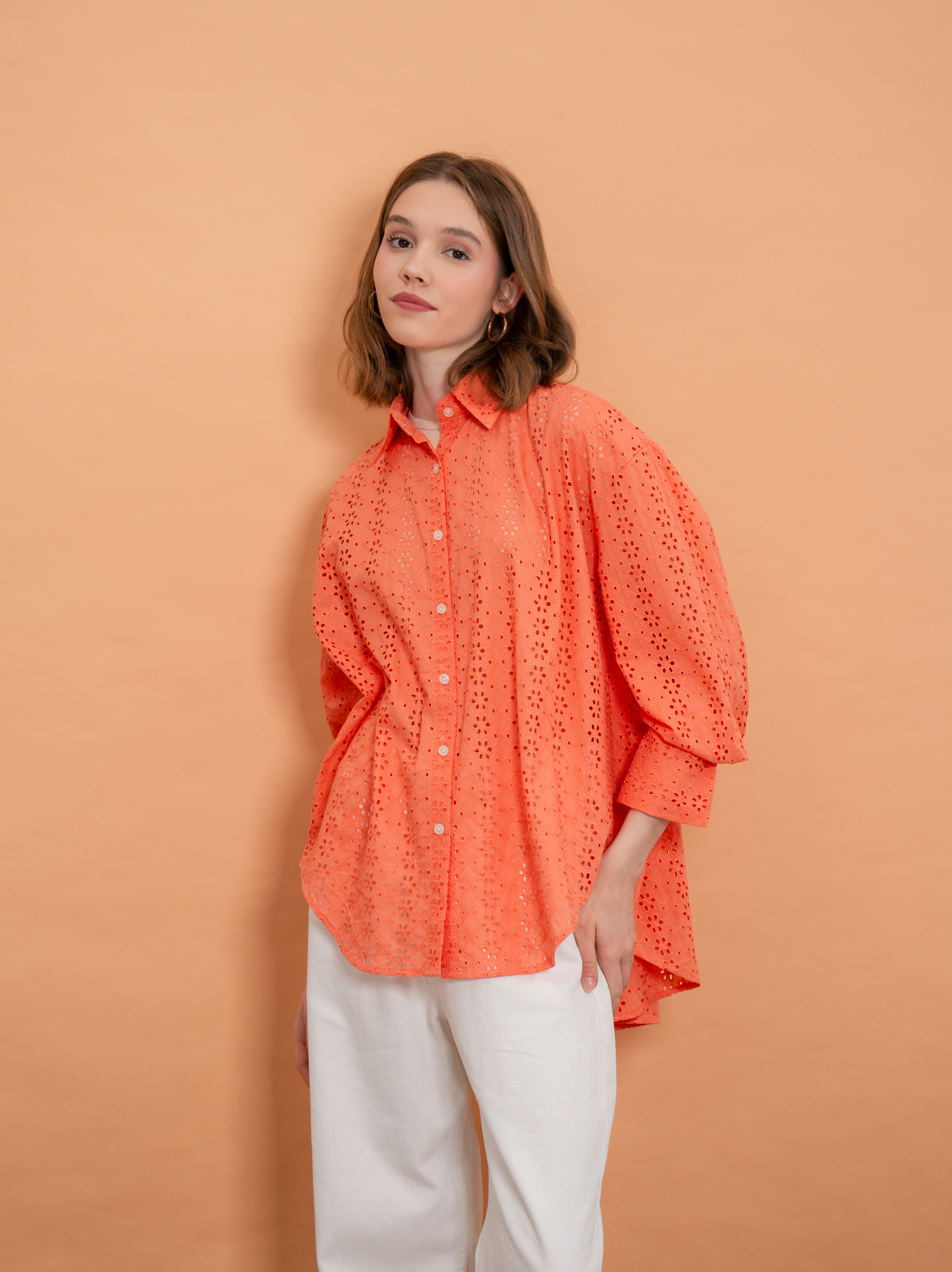 Alinne Shirt Coral