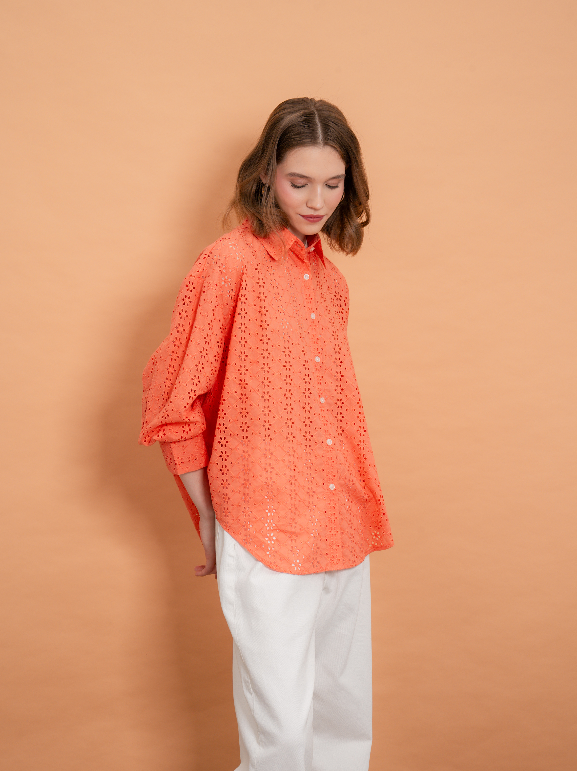 Alinne Shirt Coral