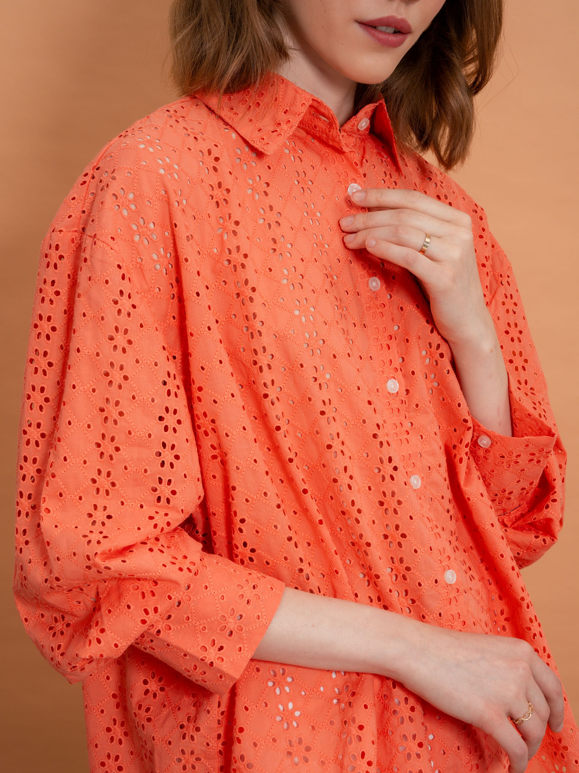 Alinne Shirt Coral
