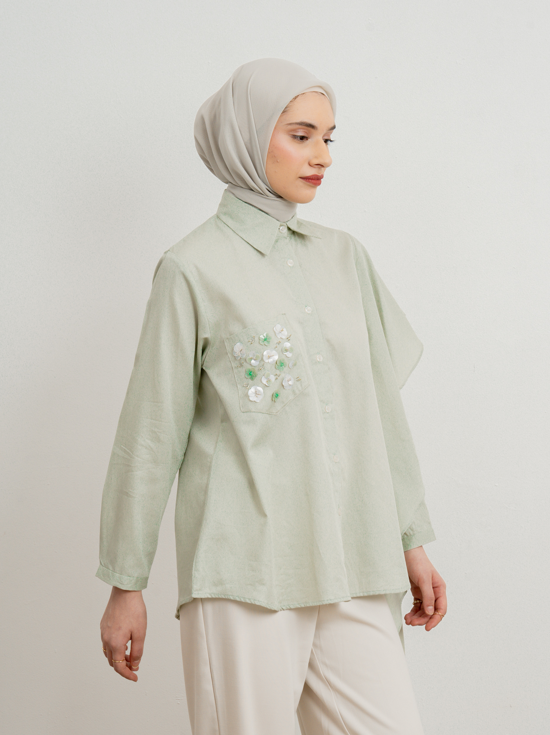 Erren Shirt Pale Green