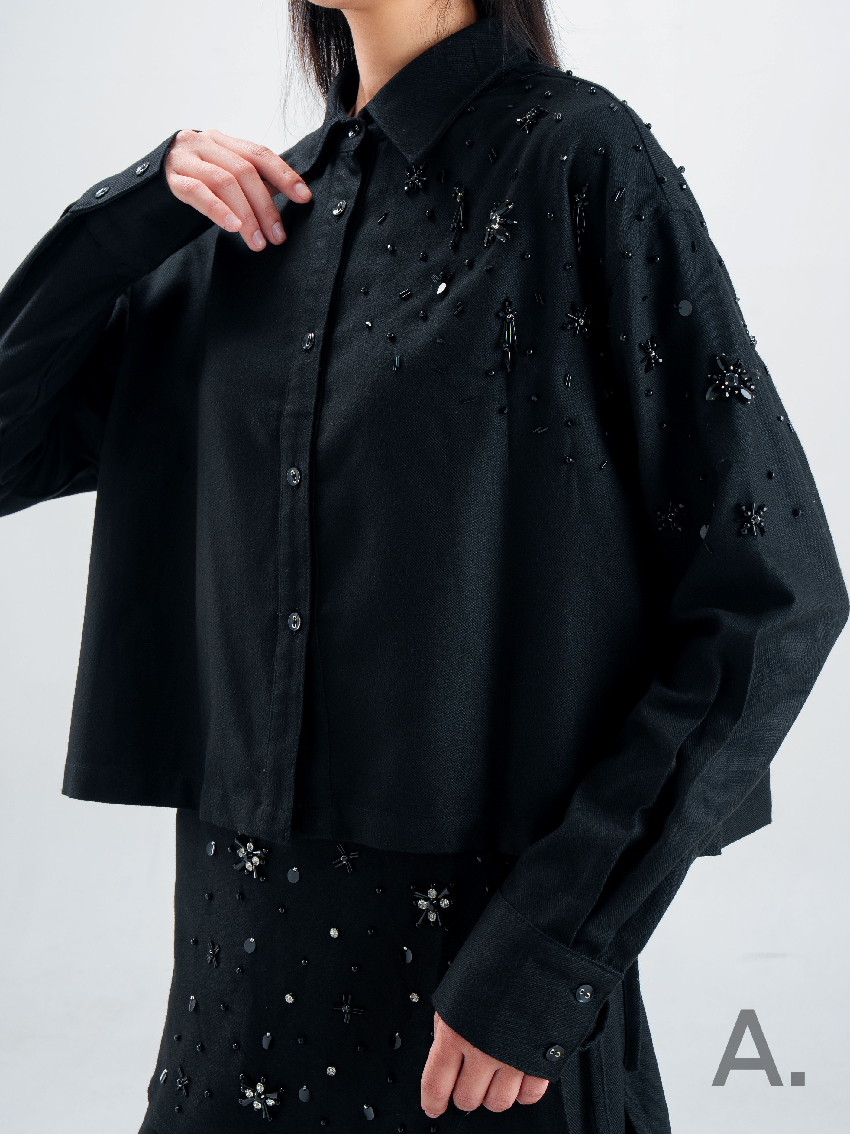 Bianca Shirt Black