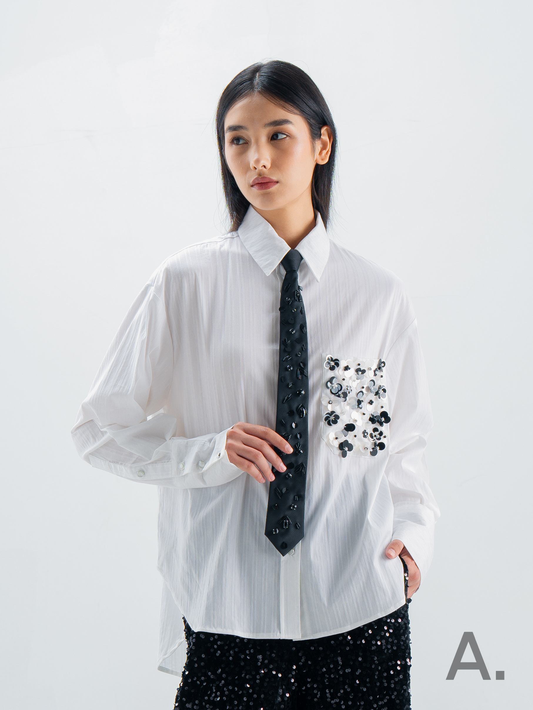 Bex Instant Tie Black