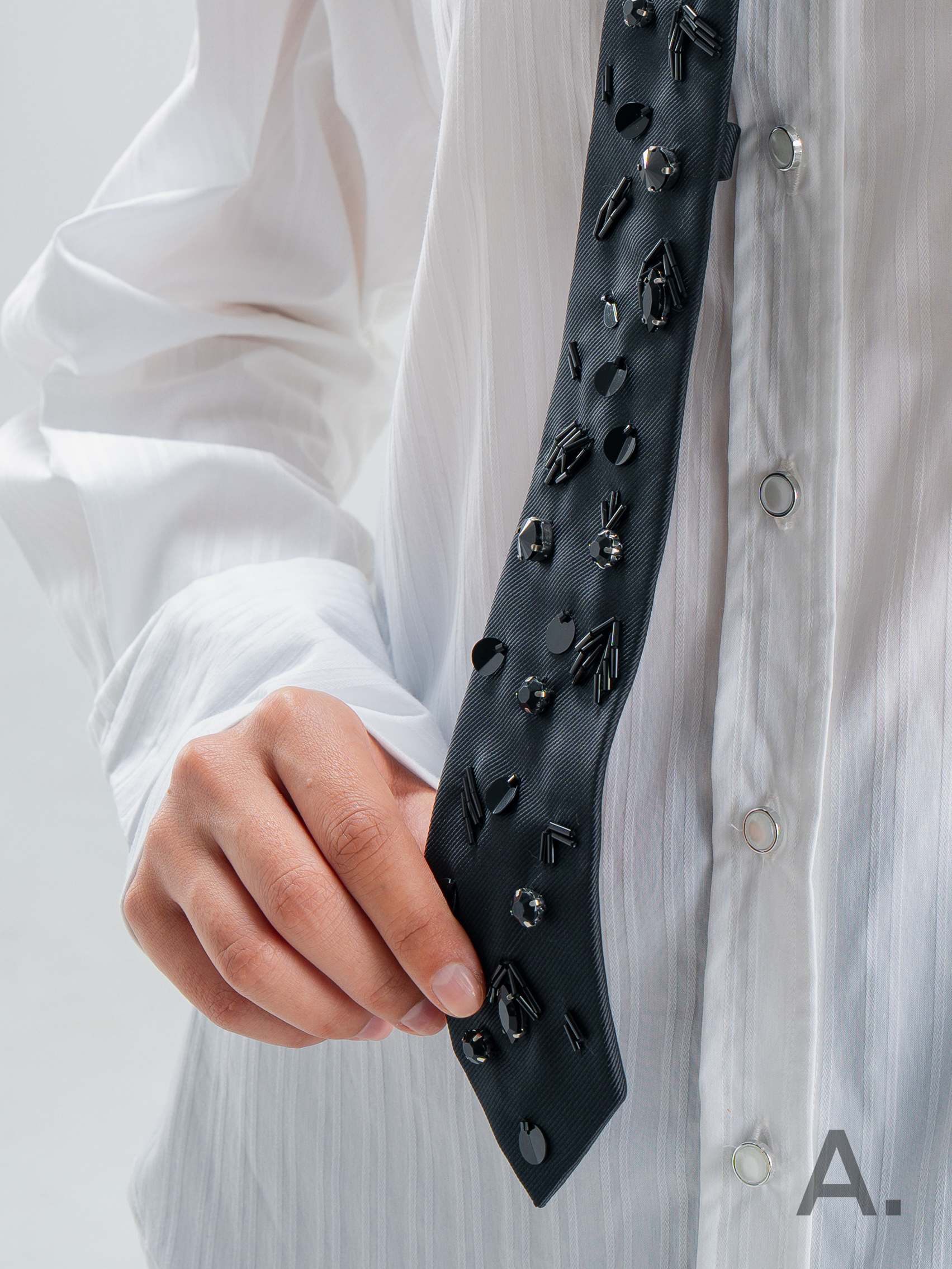 Bex Instant Tie Black