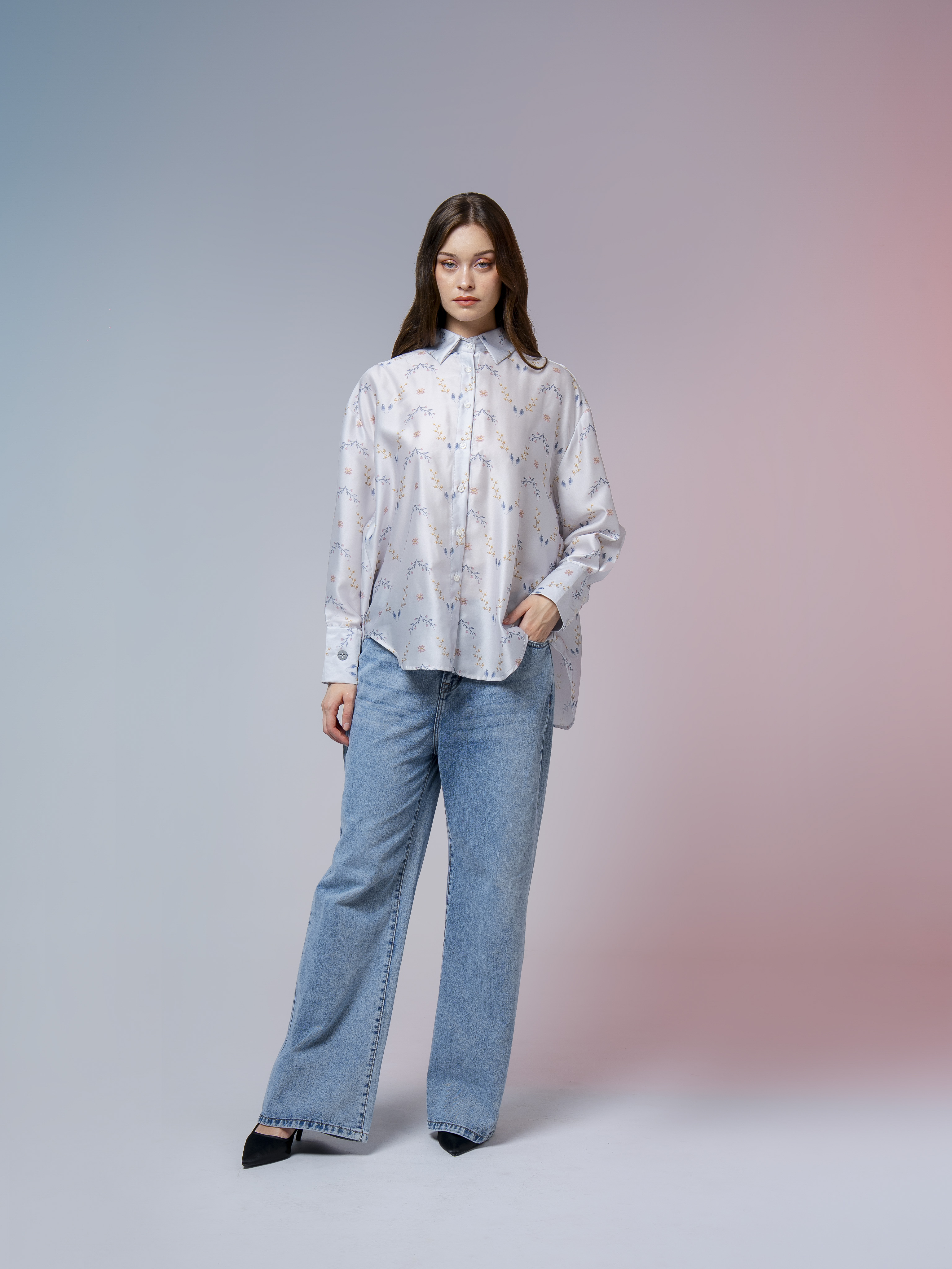 Fely Shirt Light Gray