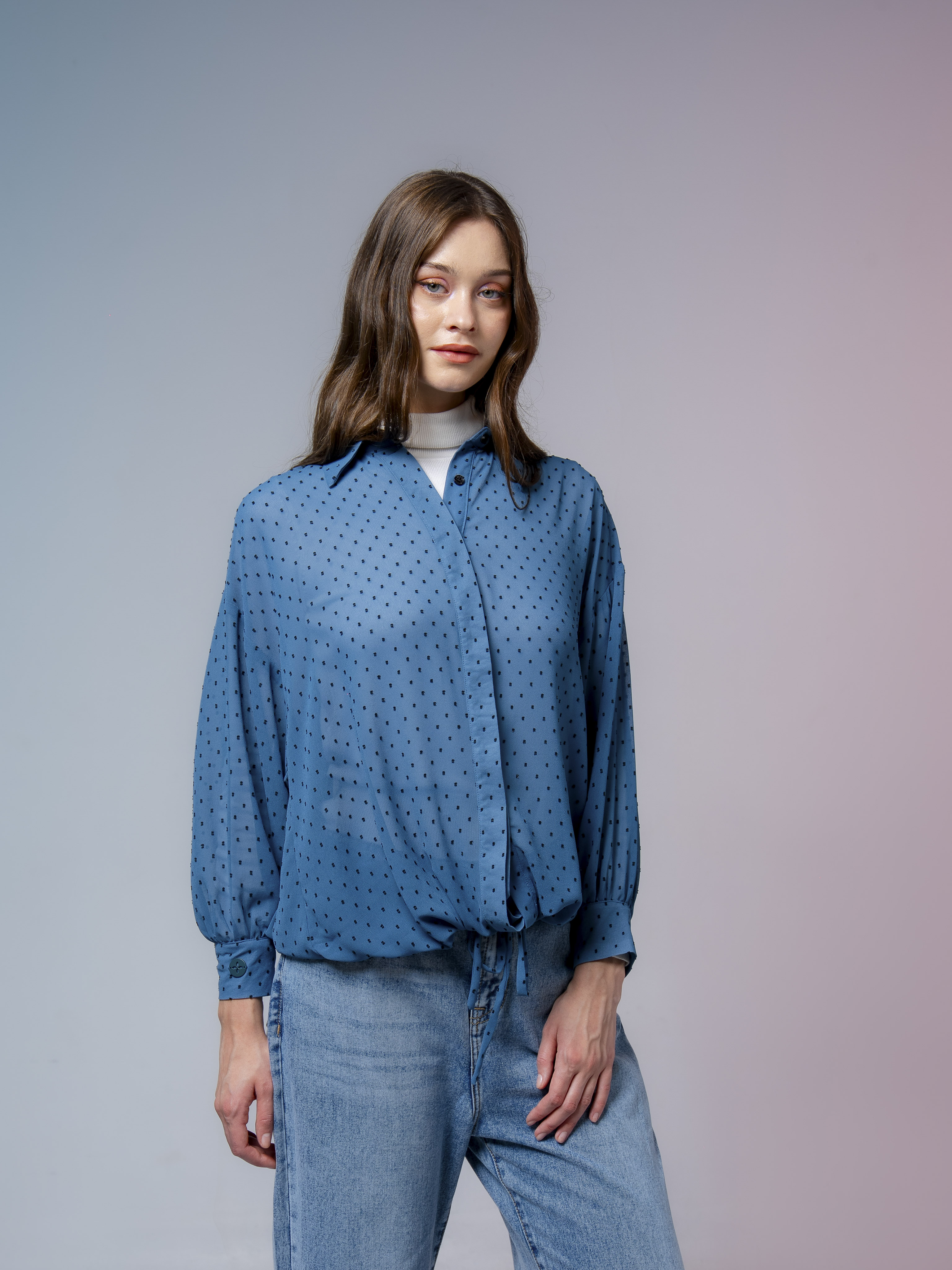 Ruelle Shirt Blue