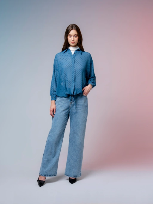 Image of Ruelle Shirt Blue