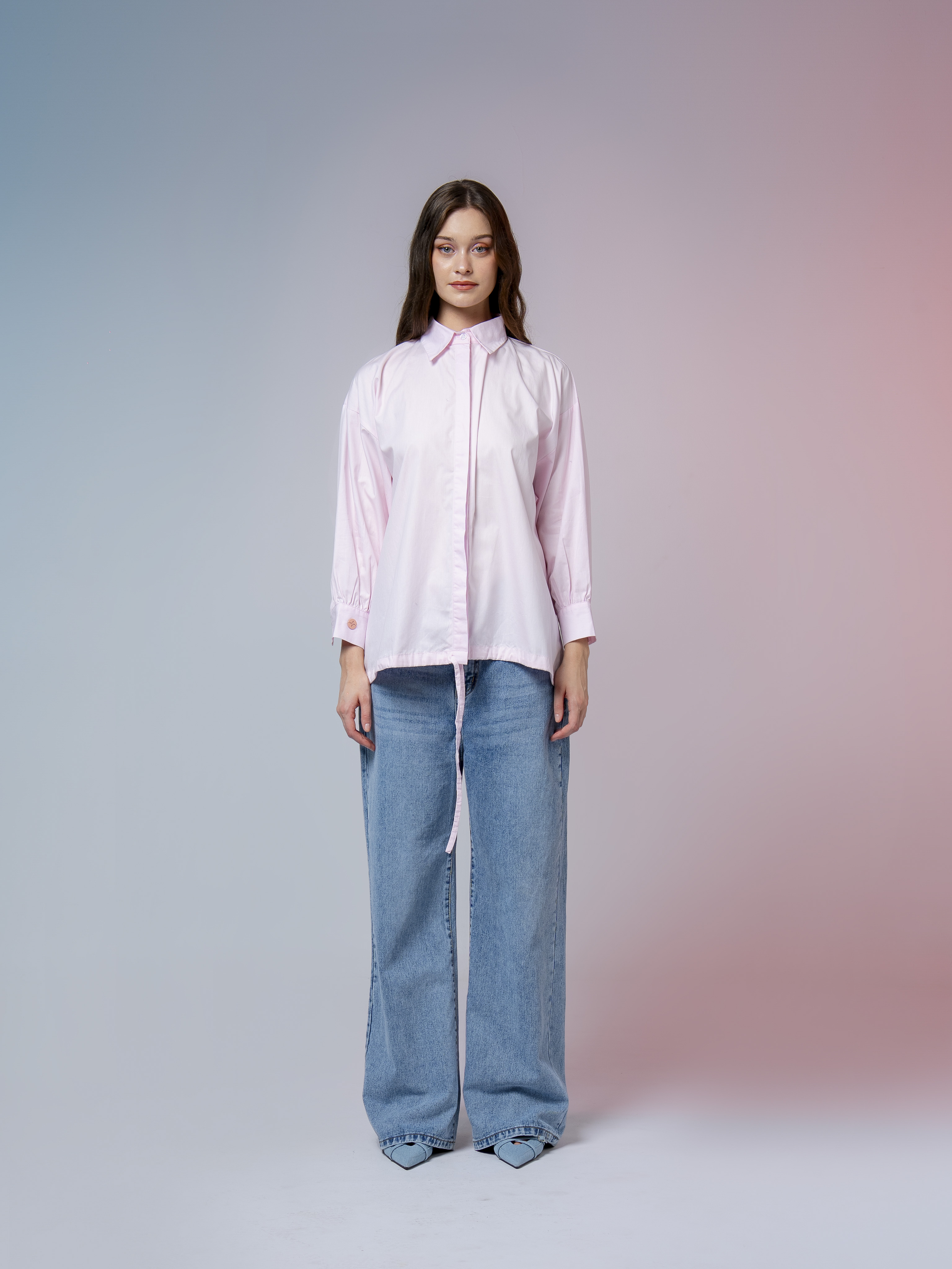 Ruelle Shirt Pale Pink