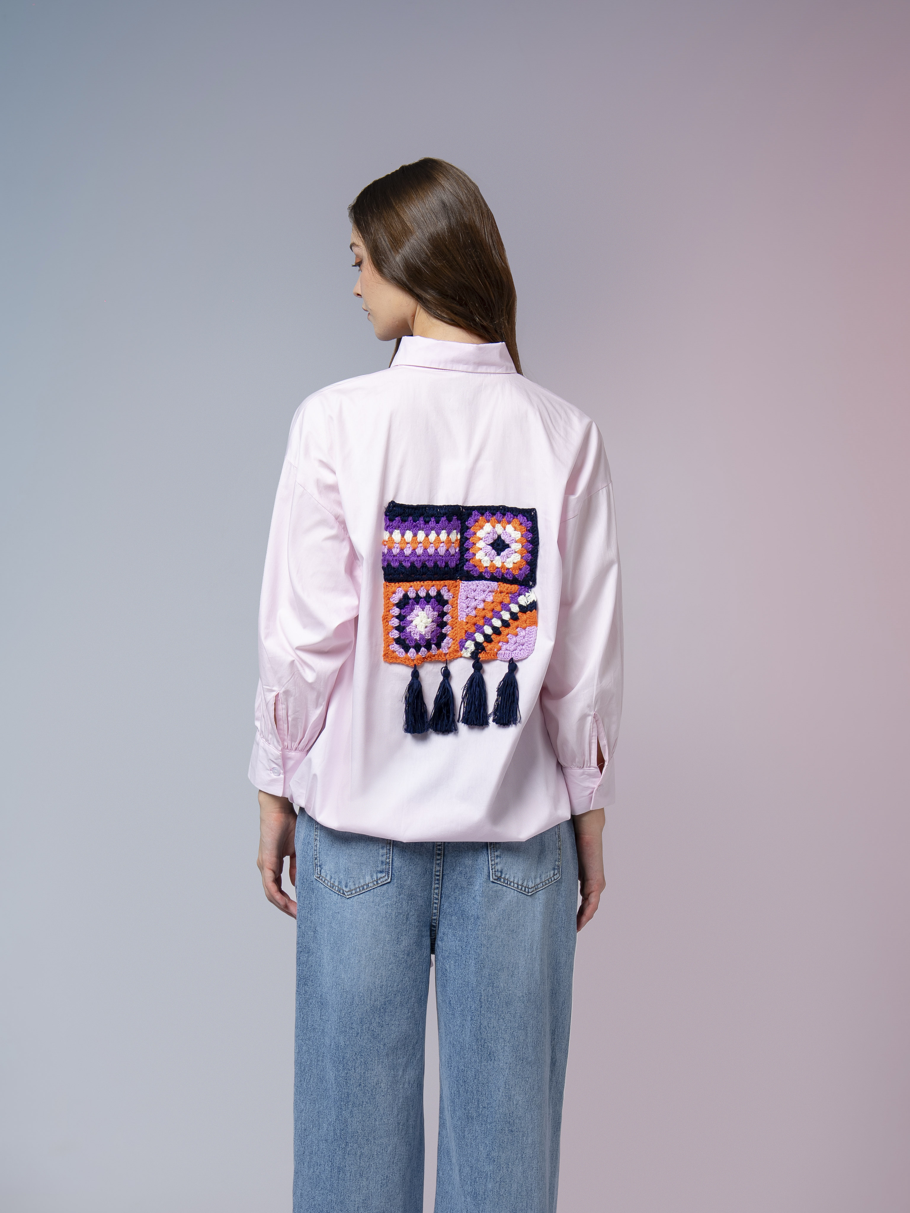 Ruelle Shirt Pale Pink