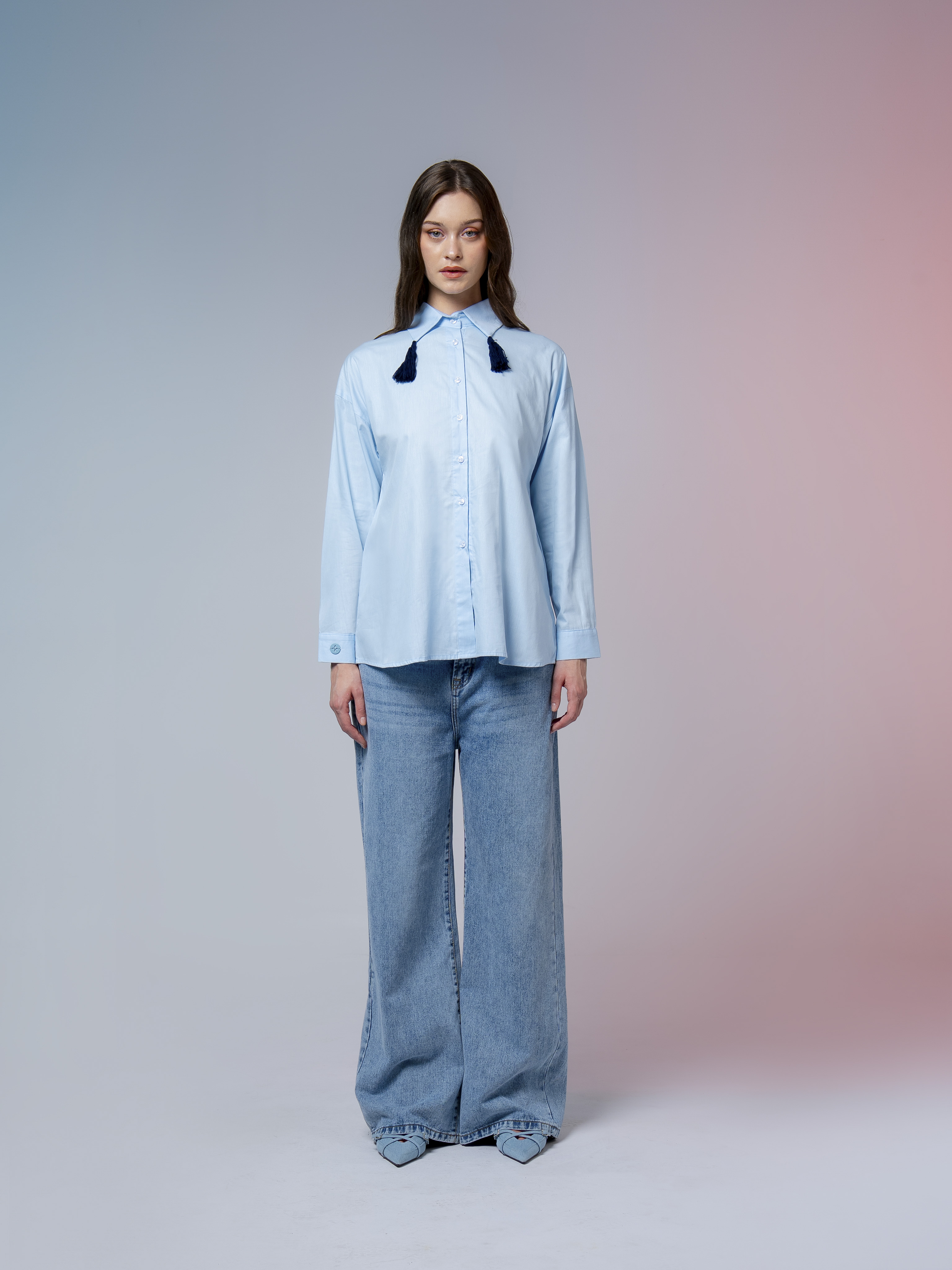 Rue Top Light Blue