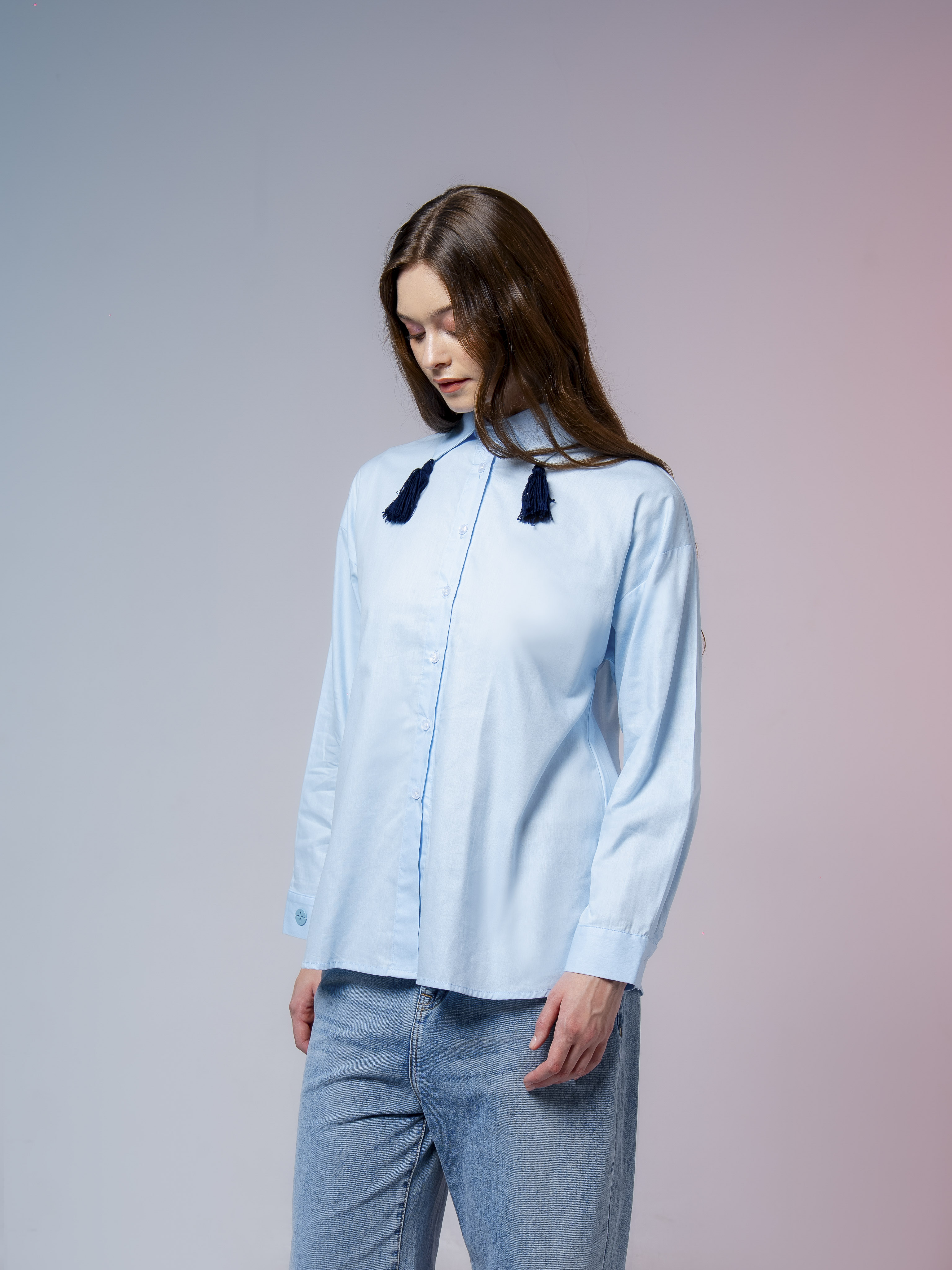 Rue Top Light Blue