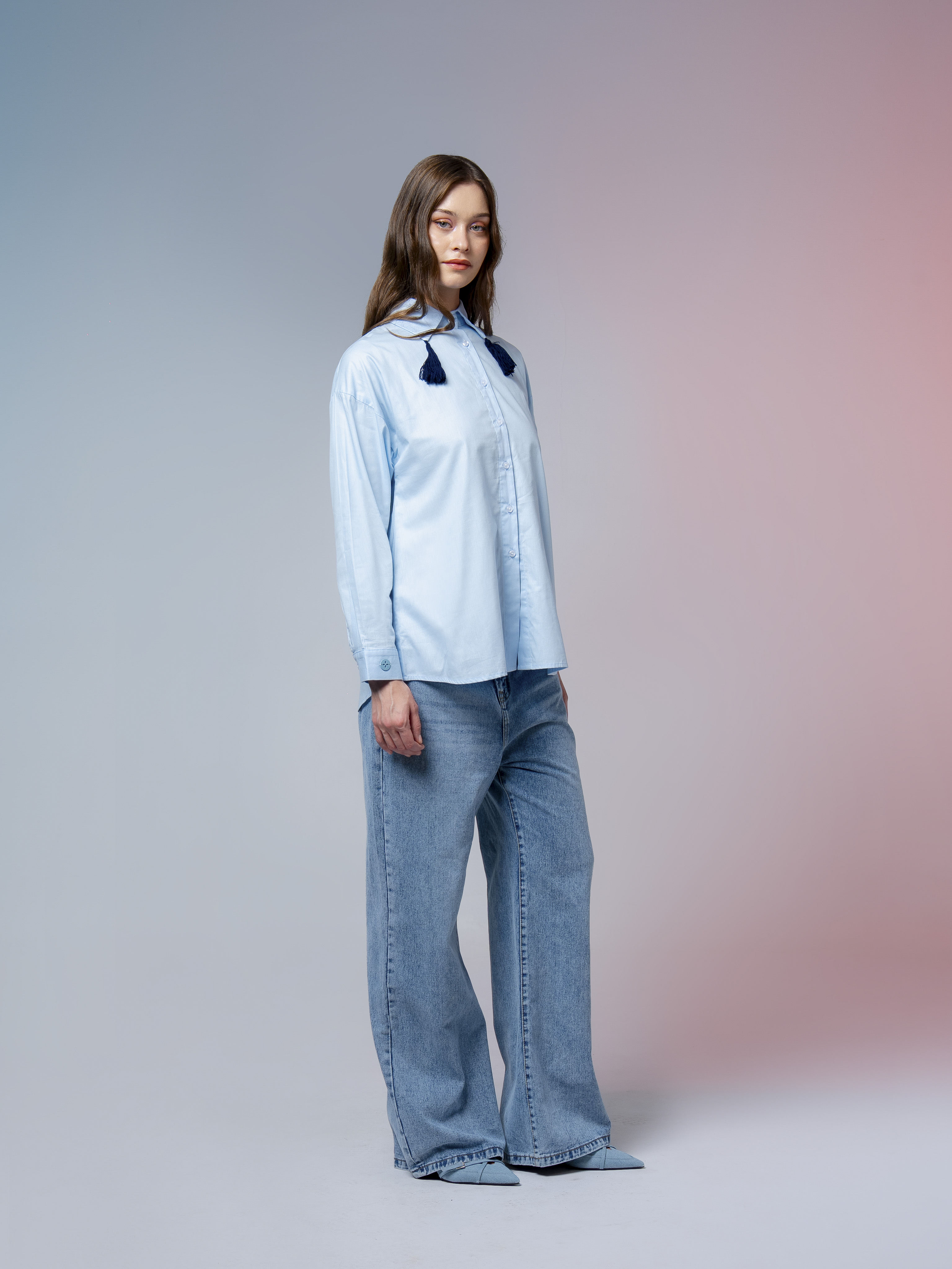 Rue Top Light Blue