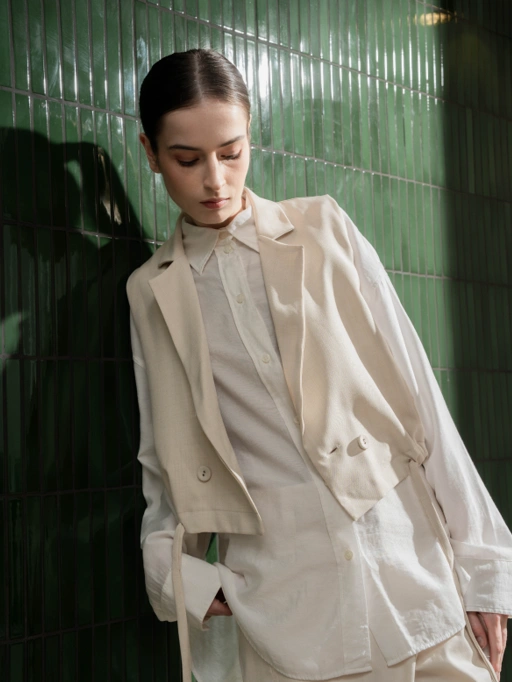 Image of Ralley Vest Creme