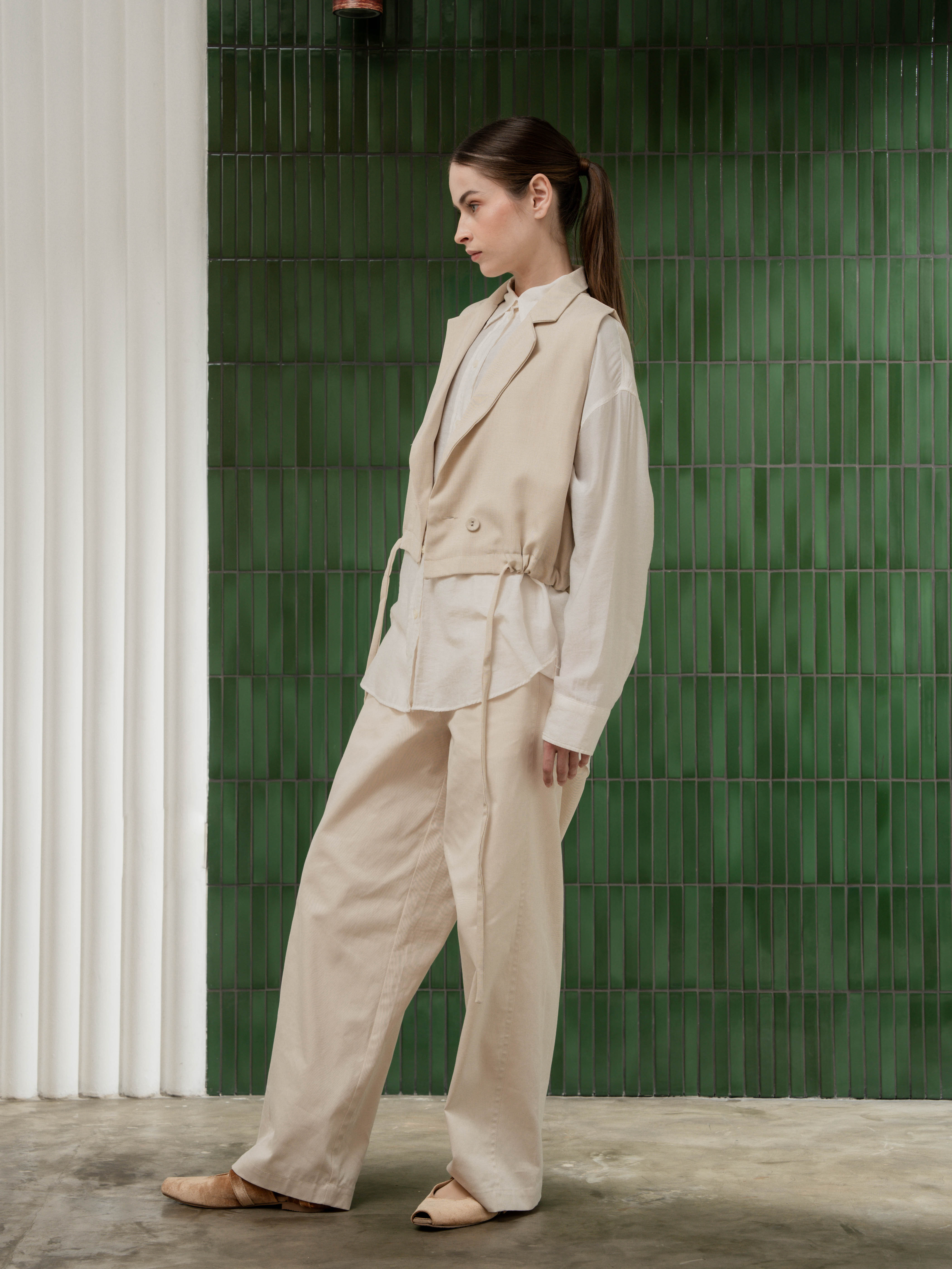 Ralley Vest Creme