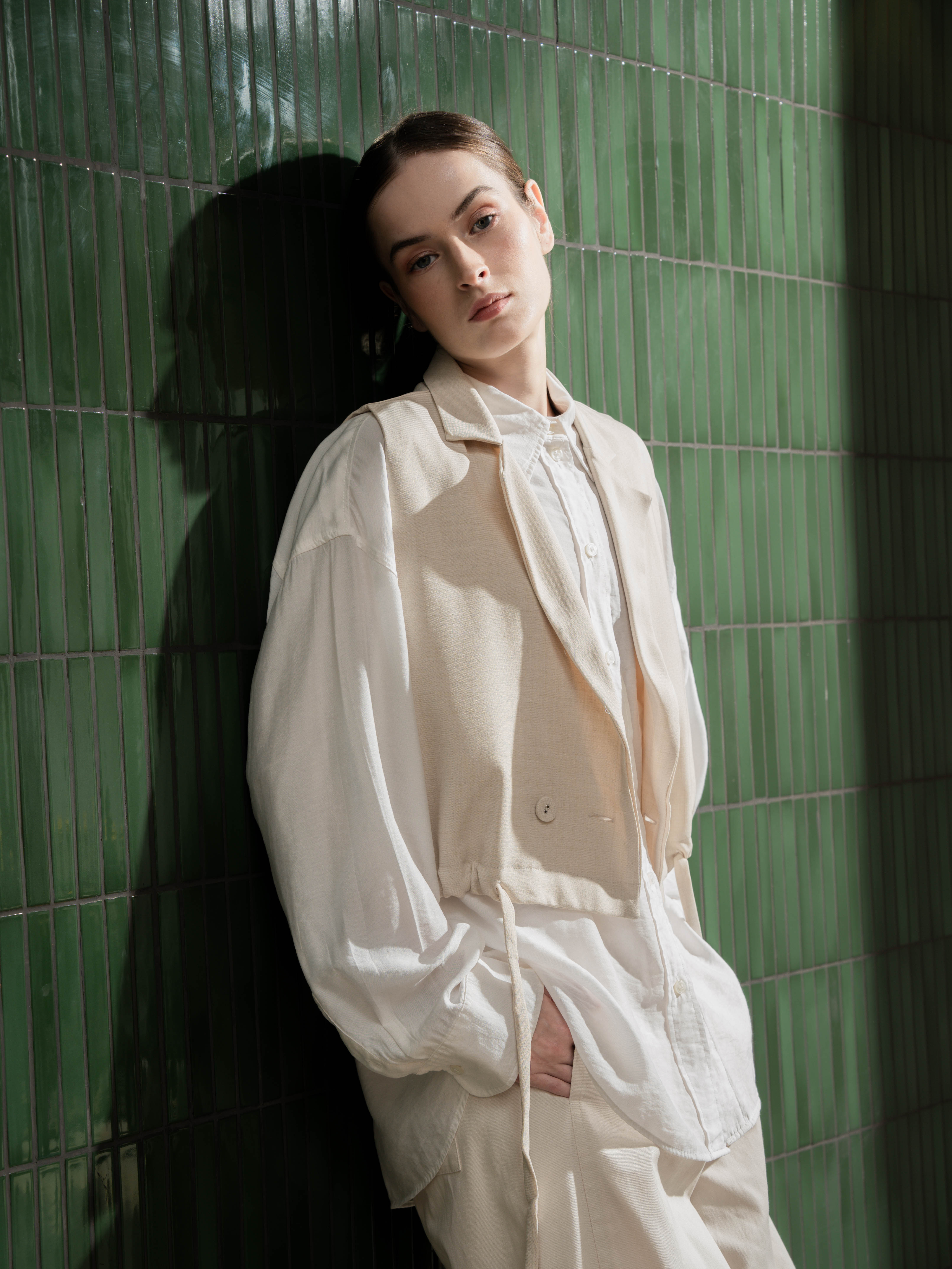 Ralley Vest Creme