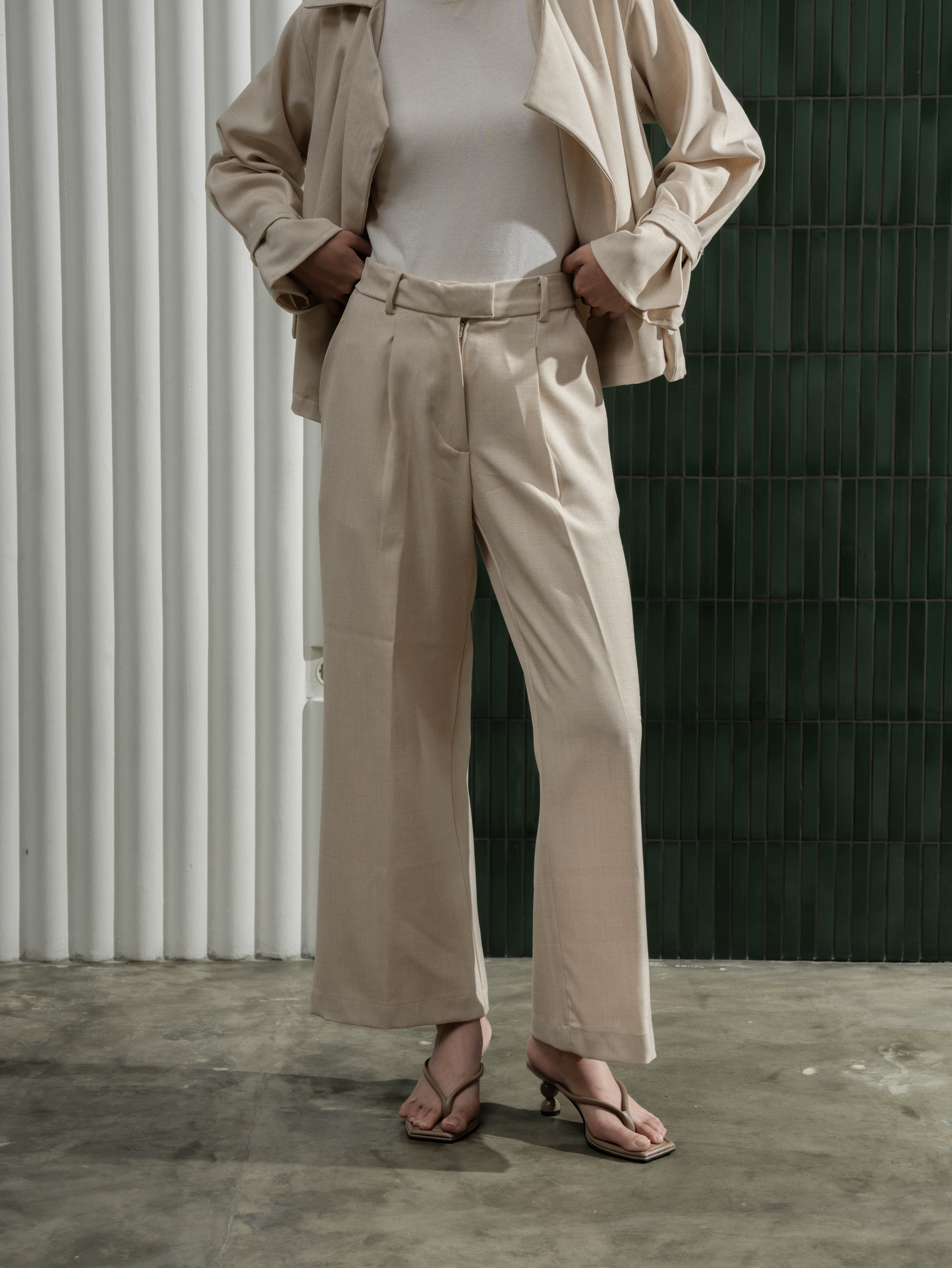 Razve Pants Creme