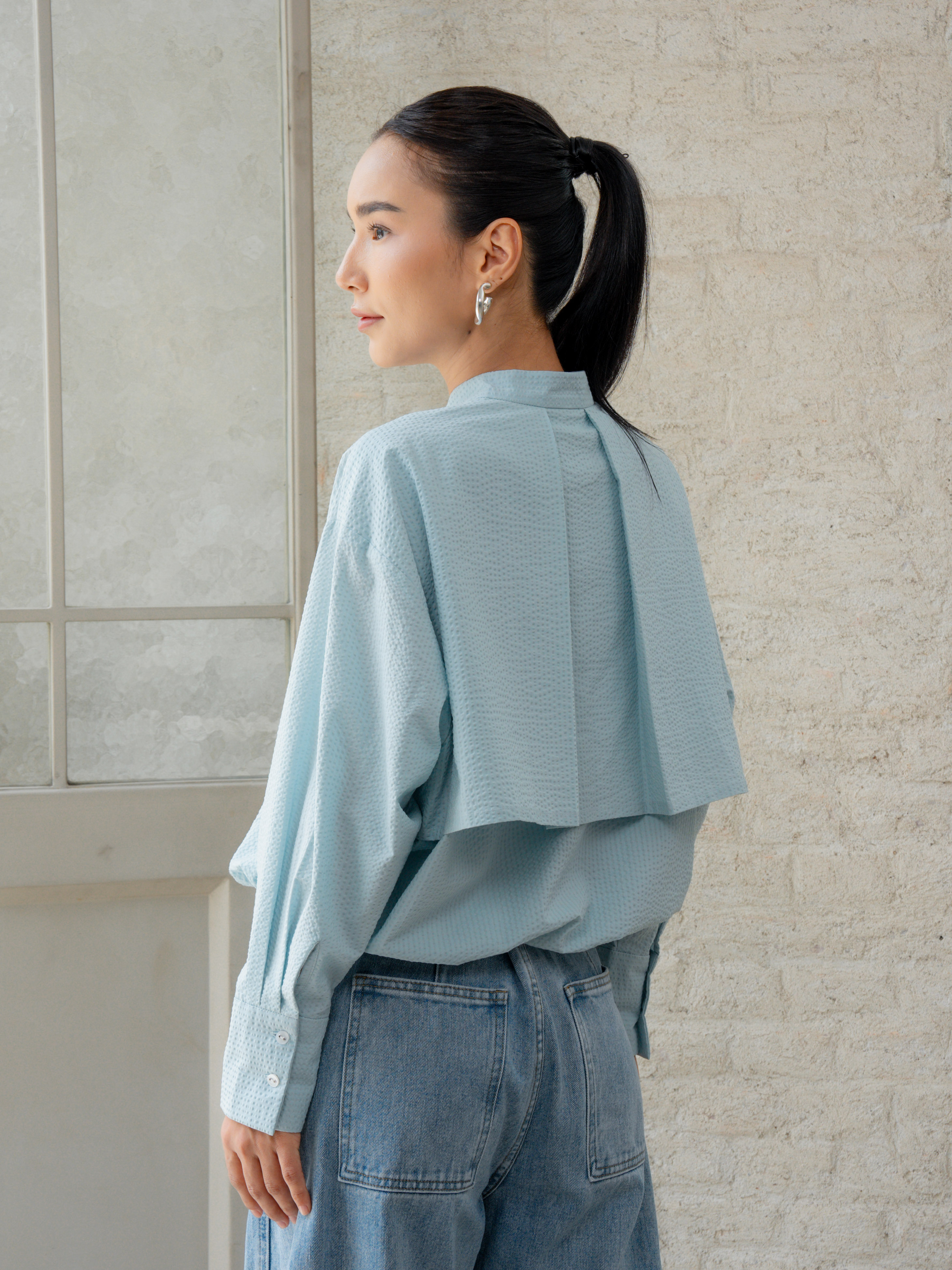 Tally Overshirt Blue